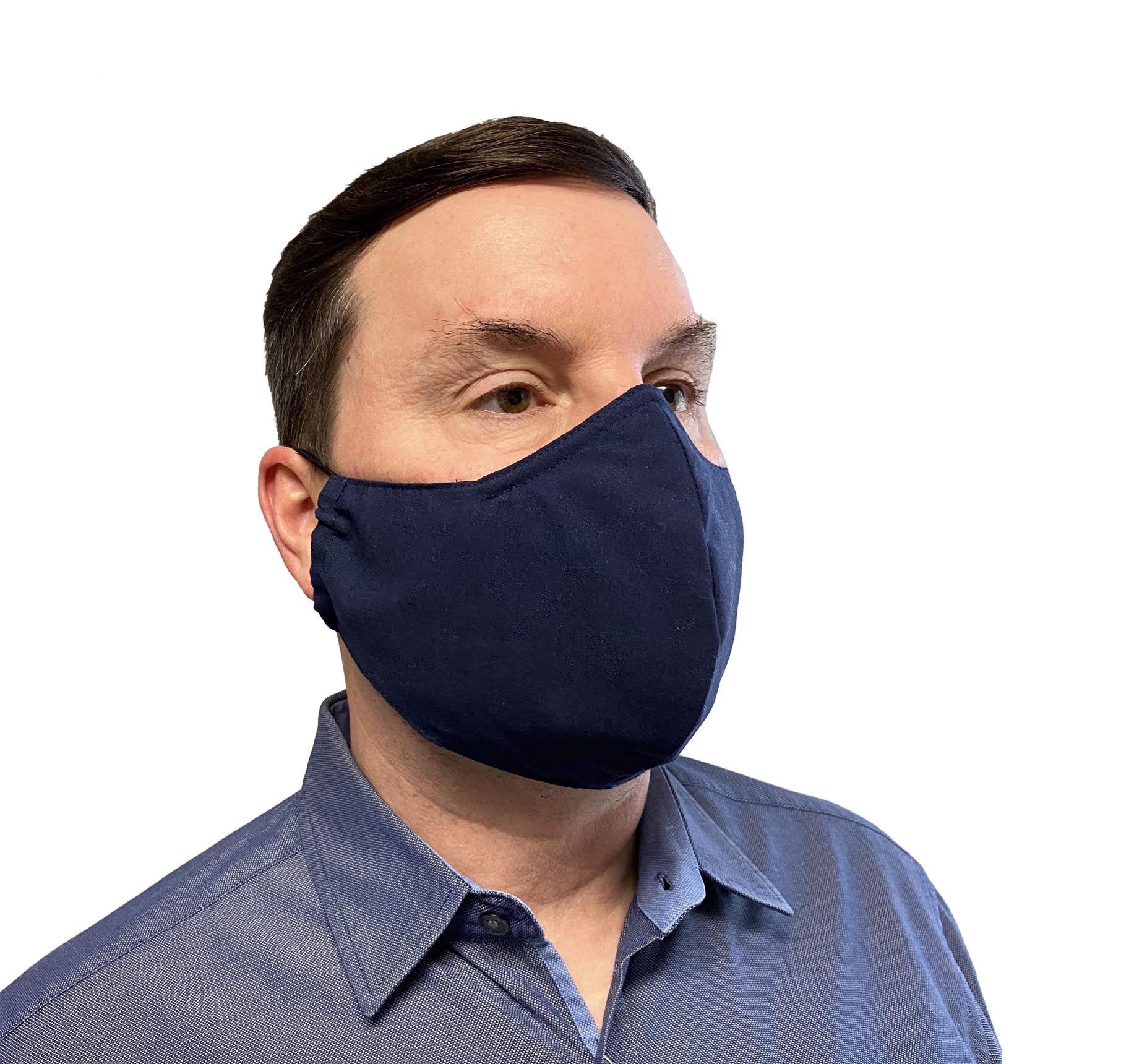 USA Made Safety Face Mask - Double Layer 100% Cotton Reusable & Washable Adult Face Cover with Prints | Perfect for Daily Use, Travel & Public Protection (Adult, FM76)