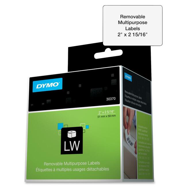 30370 Zip Drive Removable Storage Labels - 2X2 1/3 Inch, 250 Pack - Perfect for Organizing Files, Office Supplies & Home Documents