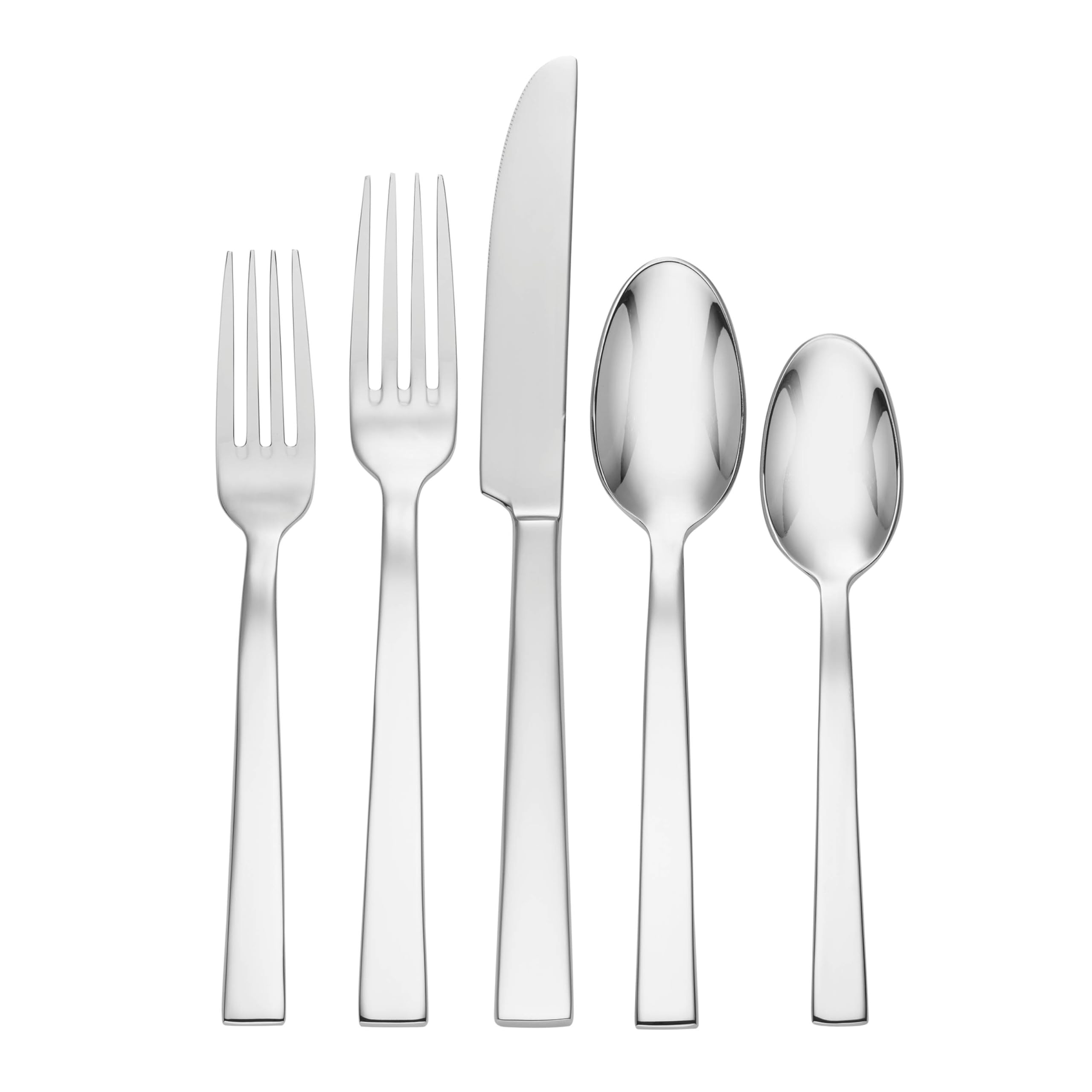 Oneida Community Aero 20-Piece Stainless Steel Flatware Set - Elegant Silverware for Everyday Dining, Dinner Parties & Wedding Gifts