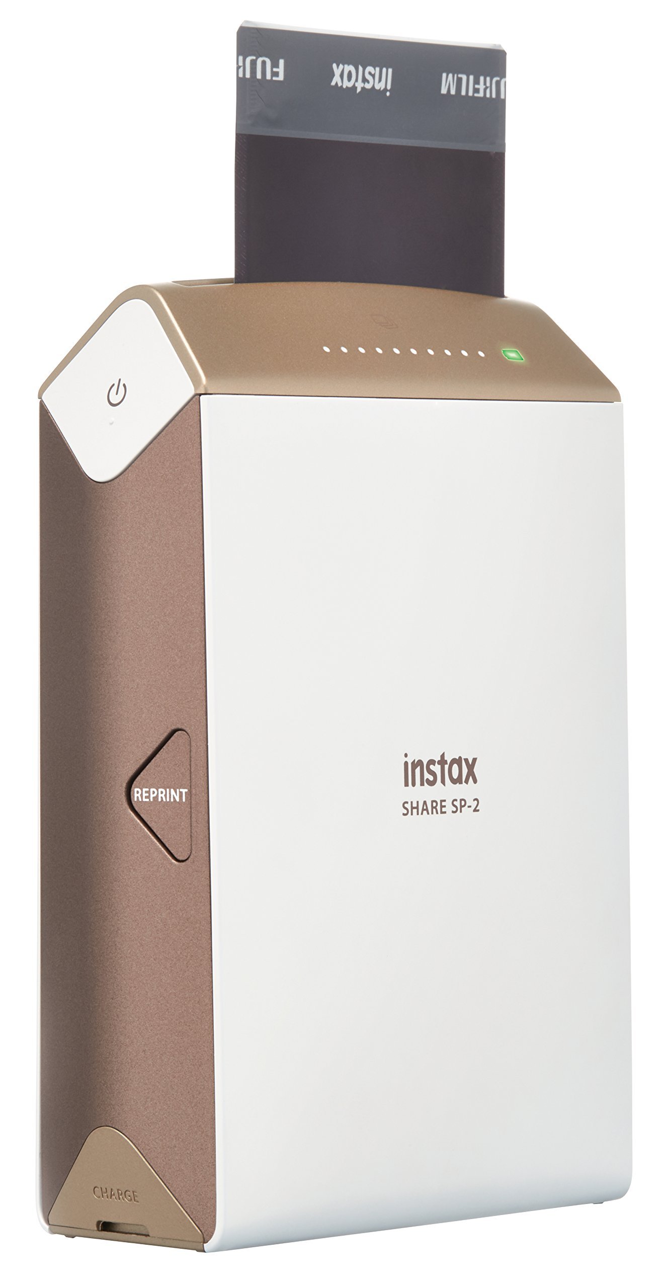 Fujifilm INSTAX SHARE SP-2 Smartphone Instant Photo Printer (Gold) - Renewed | Print Memories from Phone for Parties, Travel & Scrapbooking