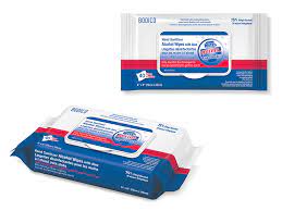 BODICO Alcohol Hand Sanitizer Wipes - 40 Count Pack (82671) | Disinfecting Wipes for Home, Office & Travel Use