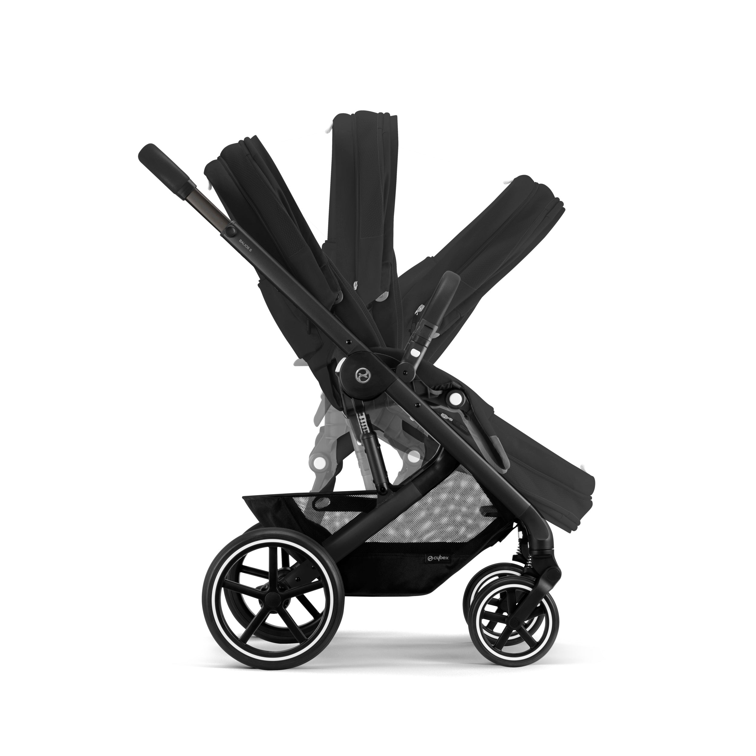 Cybex Gold Balios S Lux Stroller with Cot S Lux Bundle - Special Edition | Premium Baby Travel System for Newborns & Toddlers | Perfect for Daily Walks, Shopping & Travel