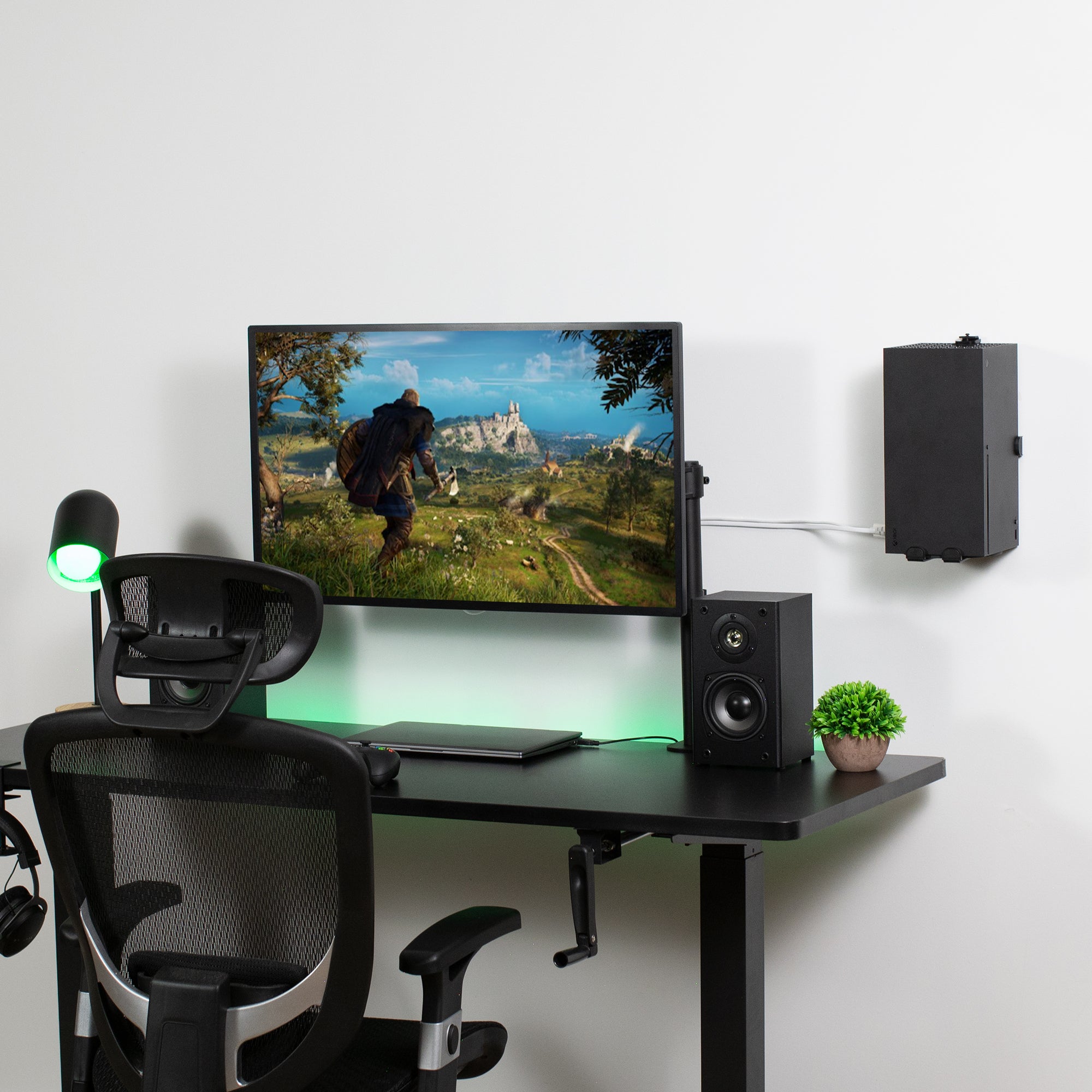 Xbox Series X Wall Mount Bracket - Secure Gaming Console Holder for Vertical or Horizontal Setup - Perfect for Living Room, Bedroom, or Game Room Organization