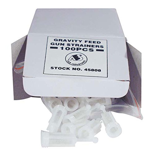 100-Pack Gravity Feed Paint Strainers - Fine Mesh Filters for Airless Sprayers - Perfect for Painting, Staining, and DIY Home Projects