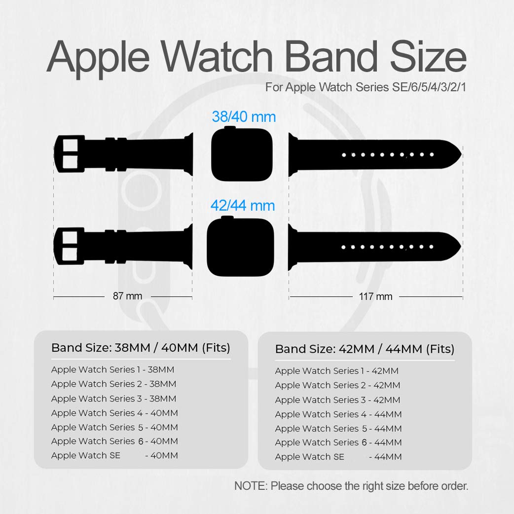 CA0697 Graffiti Style Leather & Silicone Apple Watch Band - Compatible with 42mm/44mm/45mm iWatch - Trendy Unisex Replacement Strap for Workout, Casual & Fashion Wear