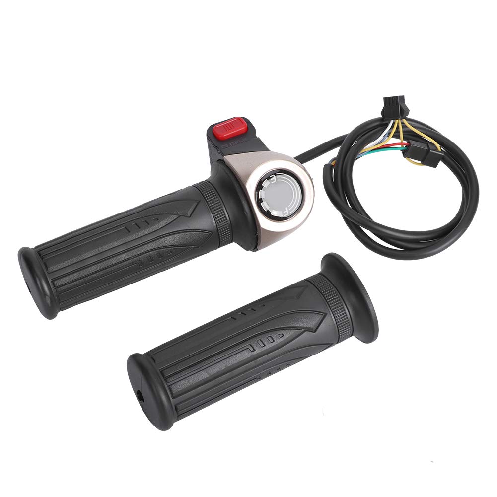 Xinwoer Universal Electric Bike Throttle - Multifunction Motorcycle Grip Accelerator for Smooth & Comfortable E-Bike Riding - Perfect for Commuting, Off-Road & Urban Cycling