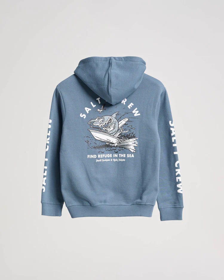 Salty Crew Hot Rod Shark Boys Fleece Jacket - Warm & Cozy Outerwear for Kids - Perfect for Outdoor Adventures, School & Playtime