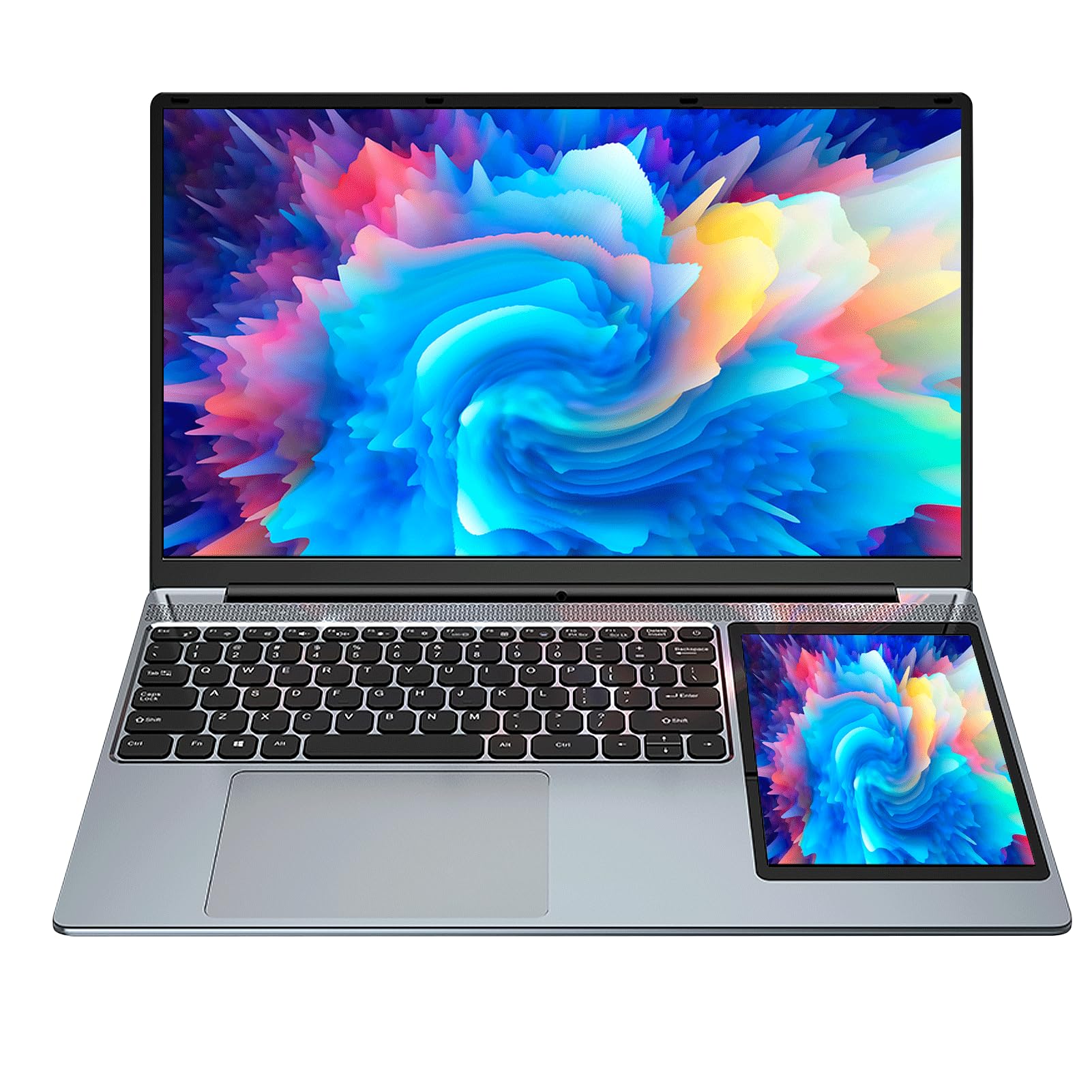 KingnovyPC Dual Screen Laptop 15.6