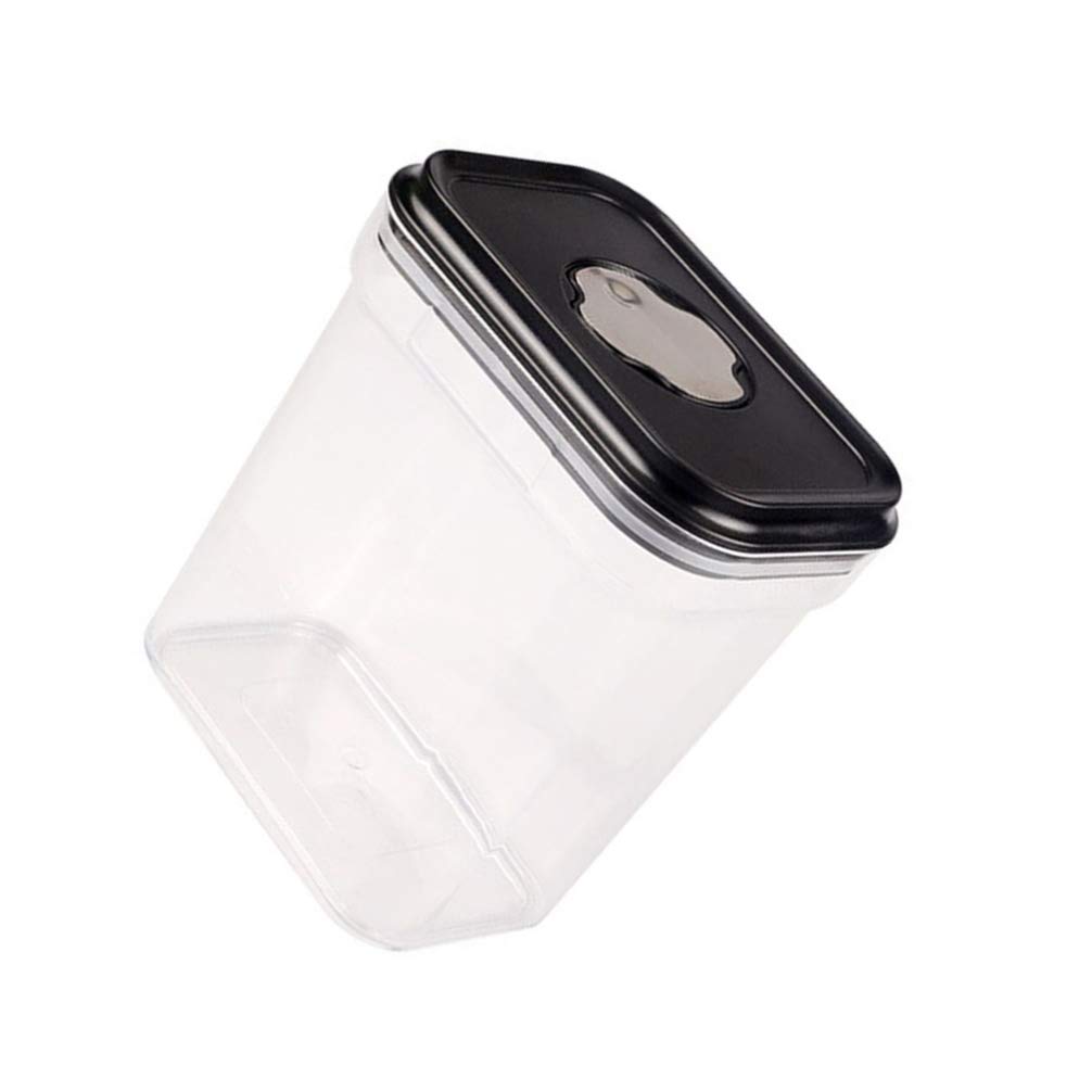 Yardwe Clear Airtight Cereal Storage Containers - 4-Pack BPA-Free Food Storage Canisters for Rice, Flour, Beans, Sugar & Cookies | Perfect for Kitchen Pantry Organization & Bulk Food Storage