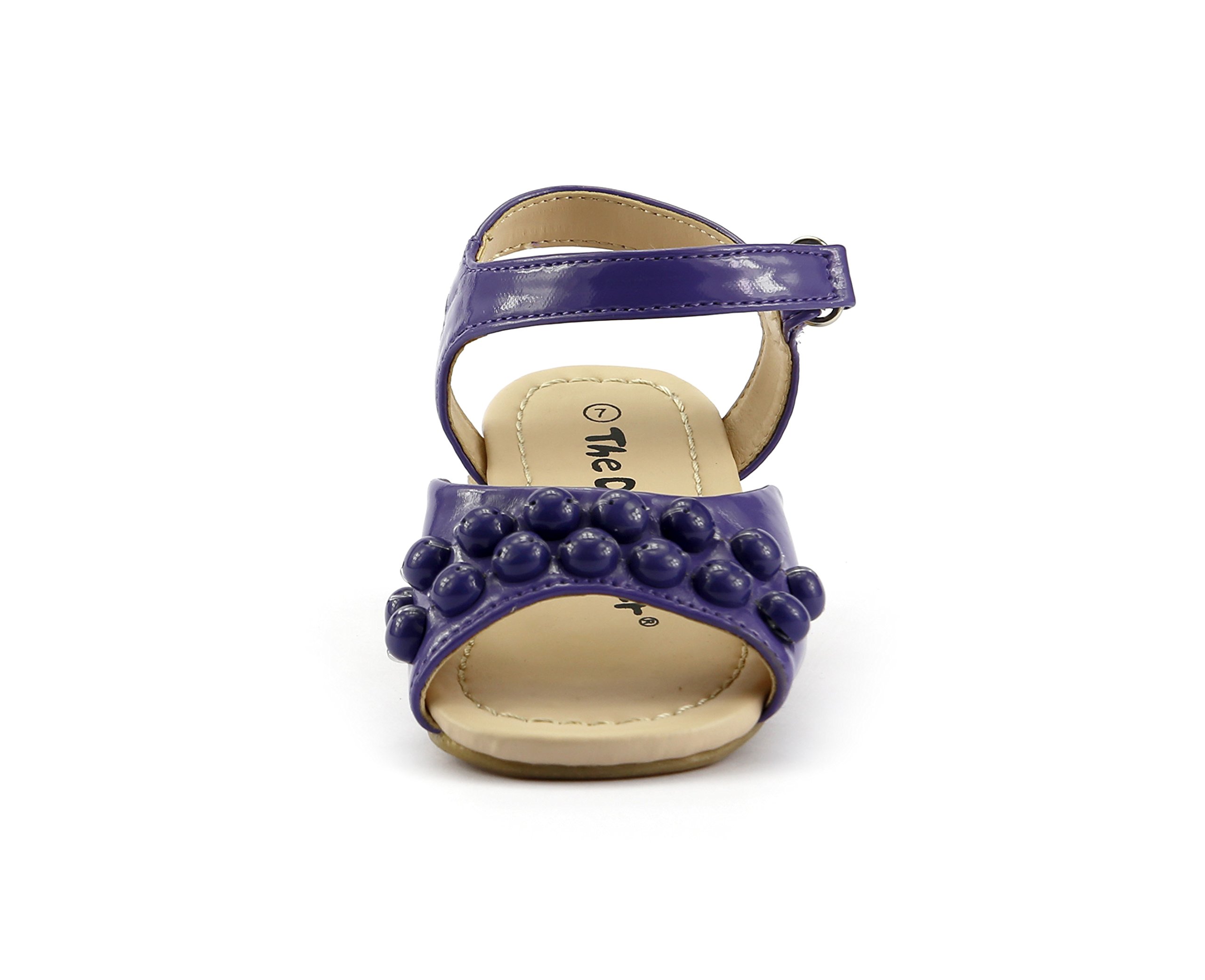 The Doll Maker Ball Peep-Toe Sandals for Women - Comfortable Summer Open-Toe Shoes with Cute Bow Design - Perfect for Beach, Parties & Casual Outfits