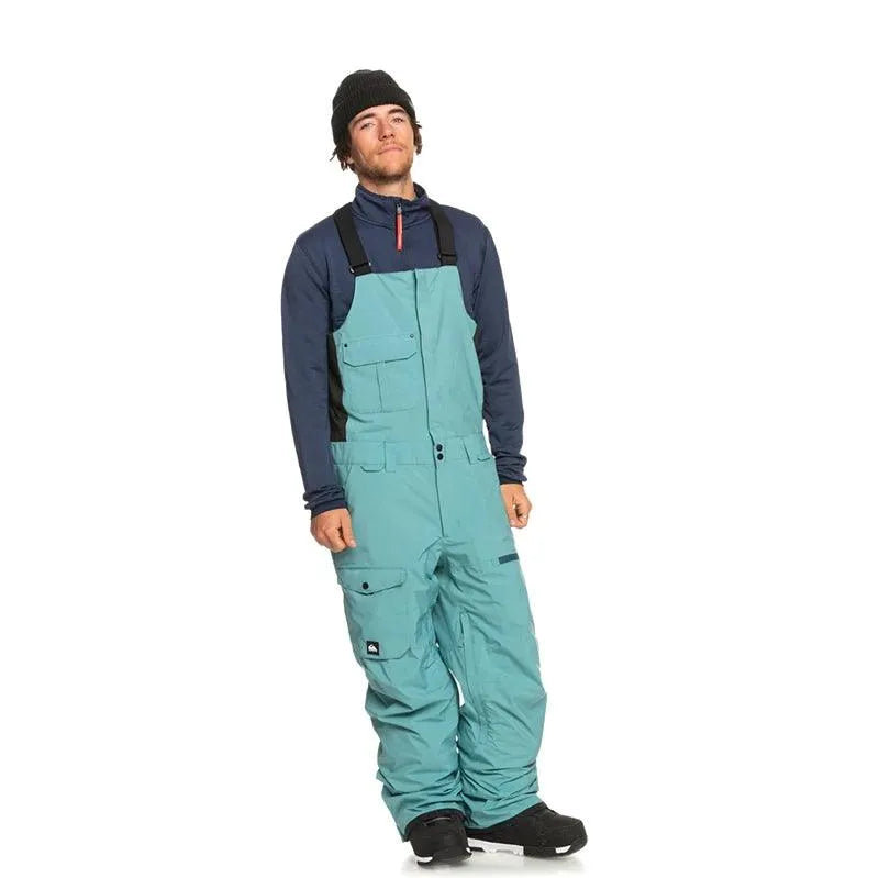 Quiksilver Men's Entero Snow Utility Jacket - Waterproof Winter Coat for Skiing & Snowboarding - Verde Agua Color