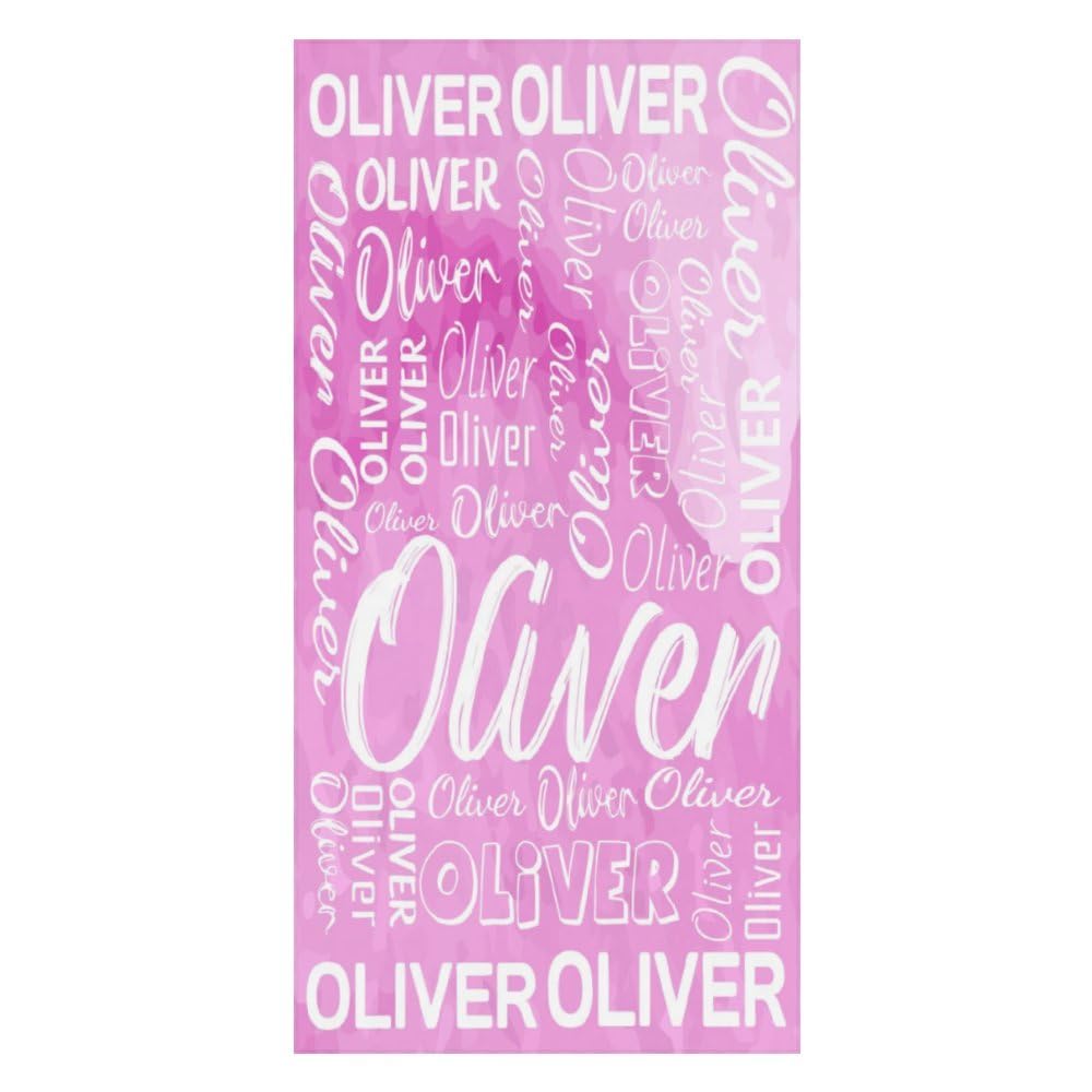 Custom Personalized Beach Towels for Kids & Adults - Microfiber Travel Towels with Name, Perfect for Pool, Beach, Vacation, and Outdoor Adventures