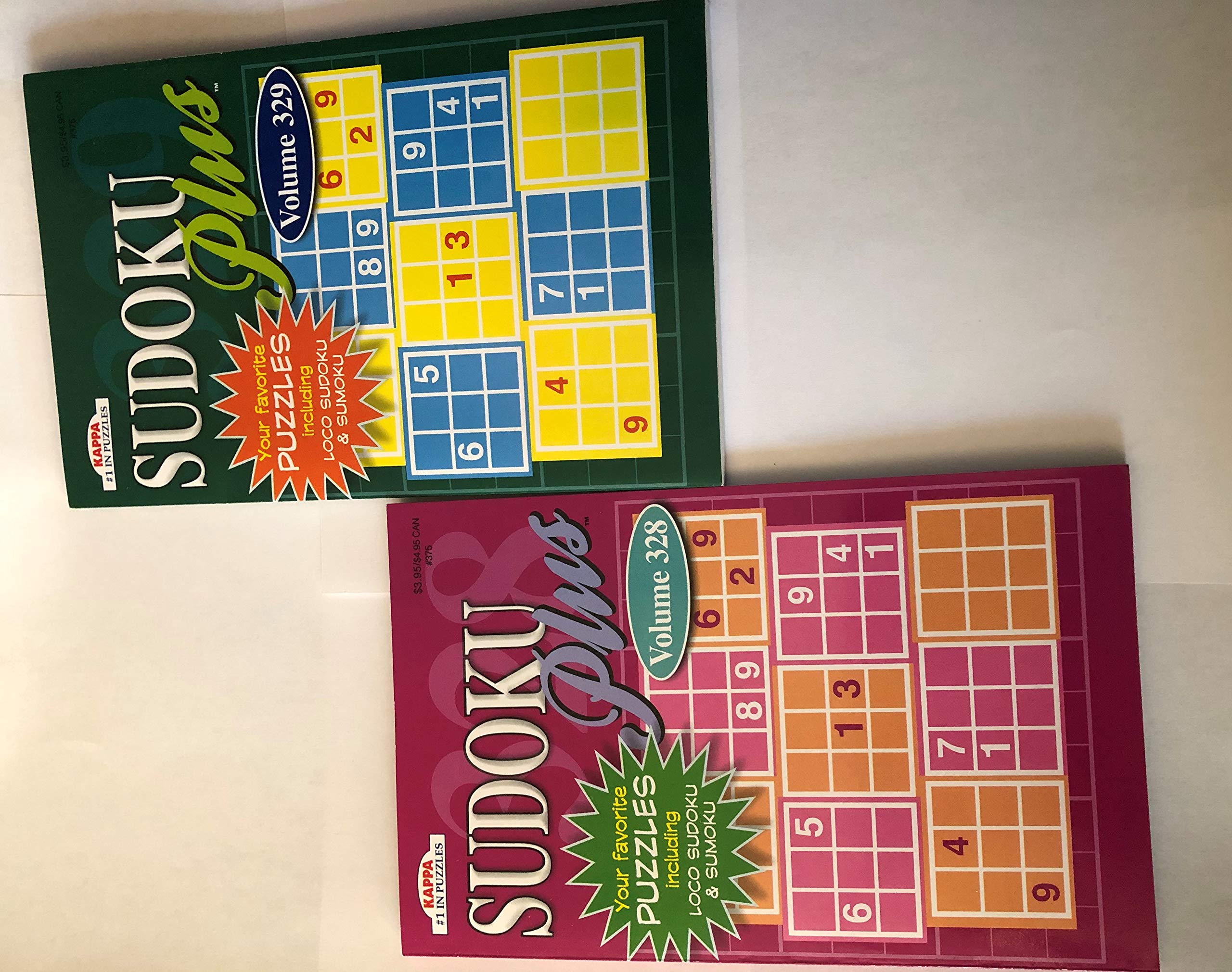 KAPPA Sudoku Puzzle Books for Adults - 300+ Brain Teaser Puzzles with Solutions | Perfect for Travel, Relaxation & Mental Exercise
