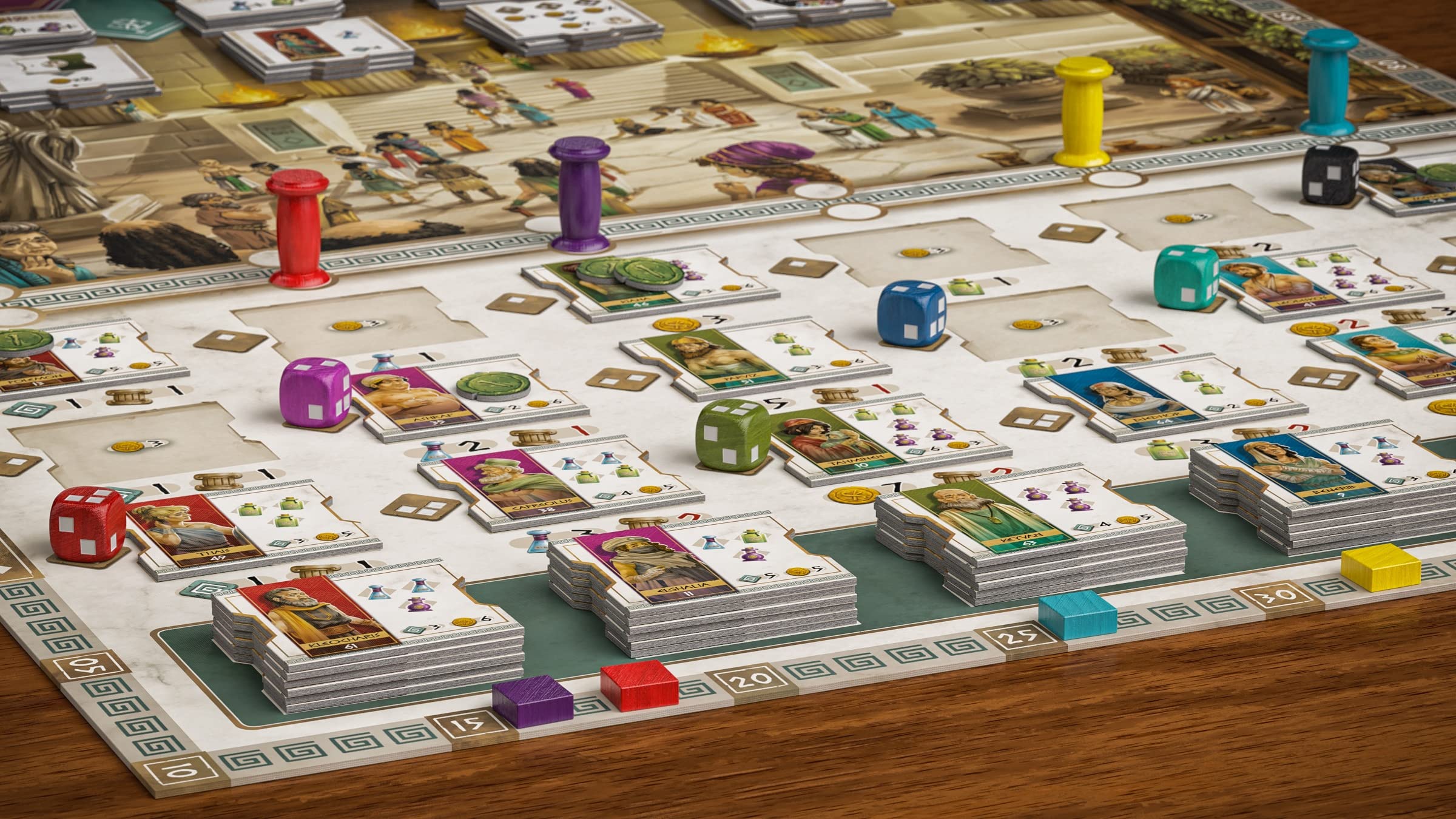 Hippocrates Strategy Board Game by Game Brewer | 1-4 Players | Family Board Game for Adults & Teens 12+ | 90 Min Playtime | English Edition | Perfect for Family Game Nights, Parties & Strategy Lovers
