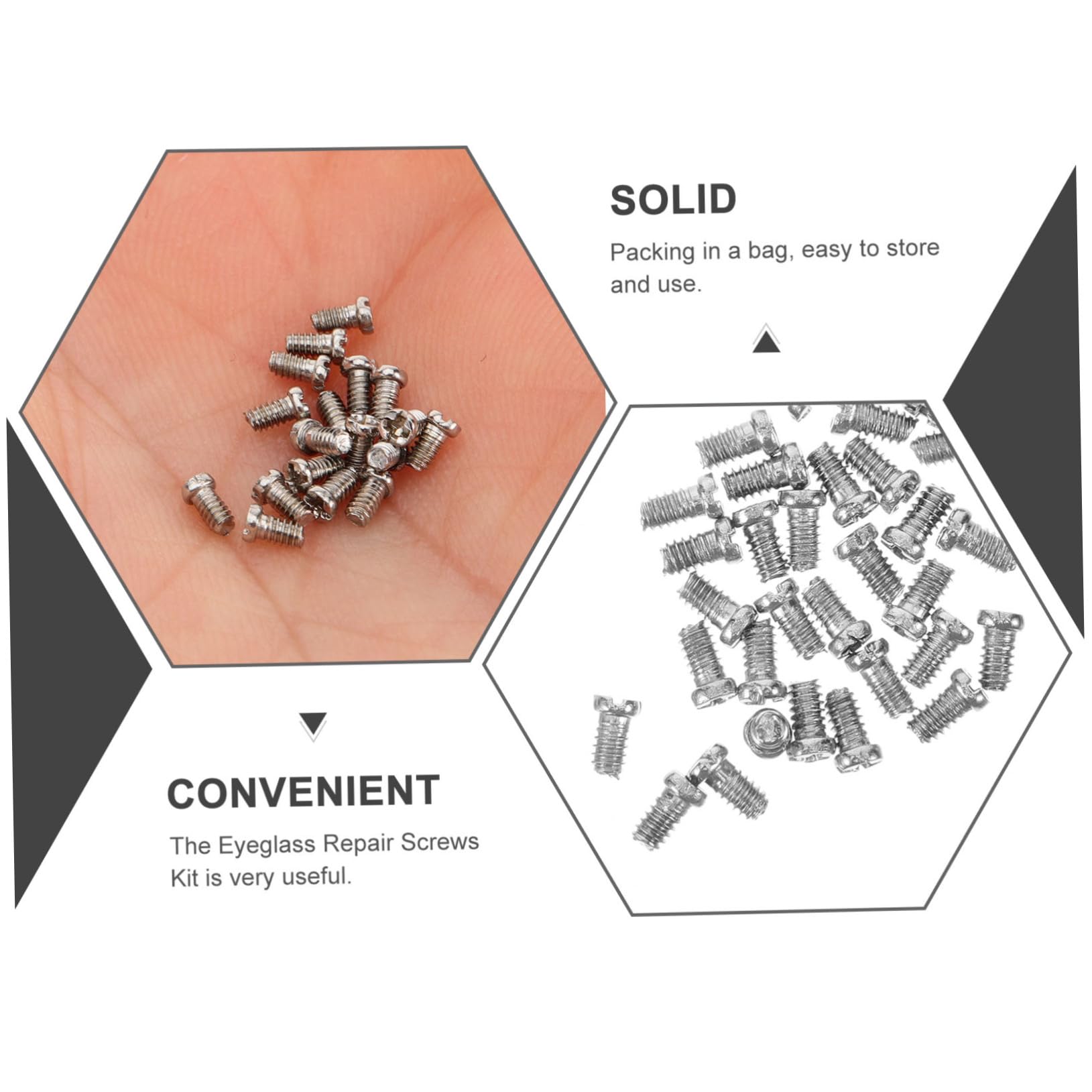 GARVALON 1 Glasses Repair Kit - Premium Sunglasses Screw Tool & Replacement Screws Set for Eyeglass Frame Fixing | Perfect for Home, Travel & Emergency Eyewear Repair