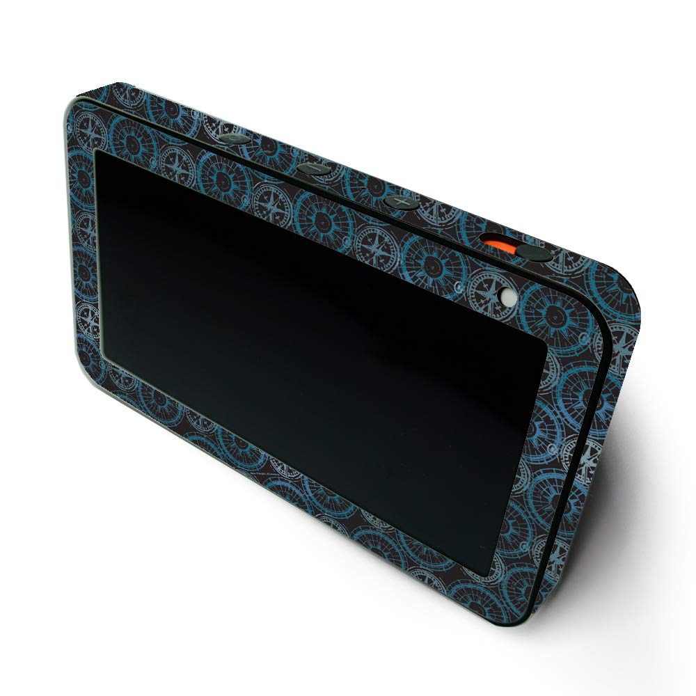 MightySkins Protective Vinyl Wrap Skin for Amazon Echo Show 5 (1st & 2nd Generation) - Compass Tile Design | Easy to Apply & Remove | Made in USA | Customizable Decal for Home & Office Decor
