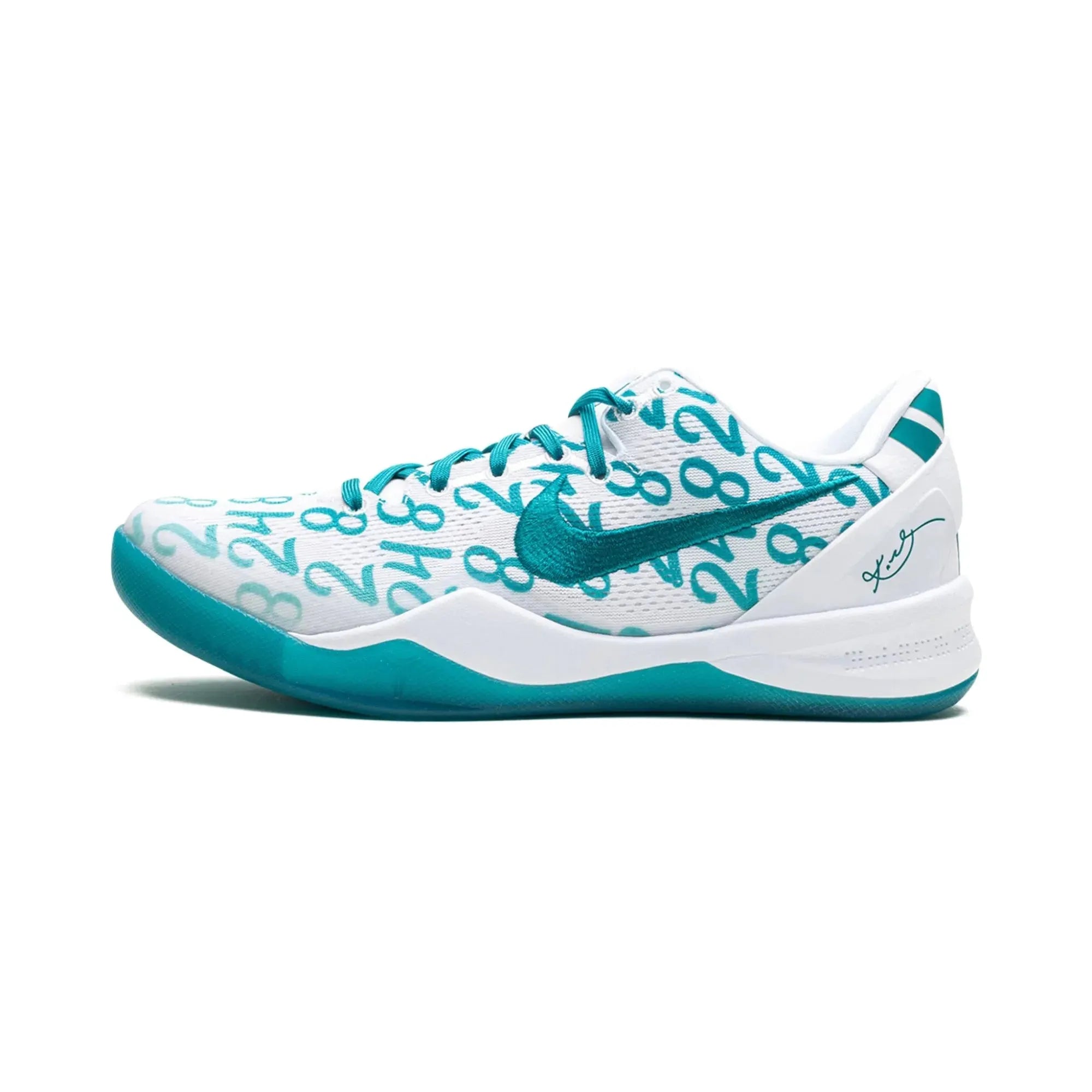 Nike Kobe 8 Protro Radiant Emerald Basketball Shoes - Men's High-Performance Court Sneakers for Indoor/Outdoor Play | Perfect for NBA Fans & Streetball Enthusiasts