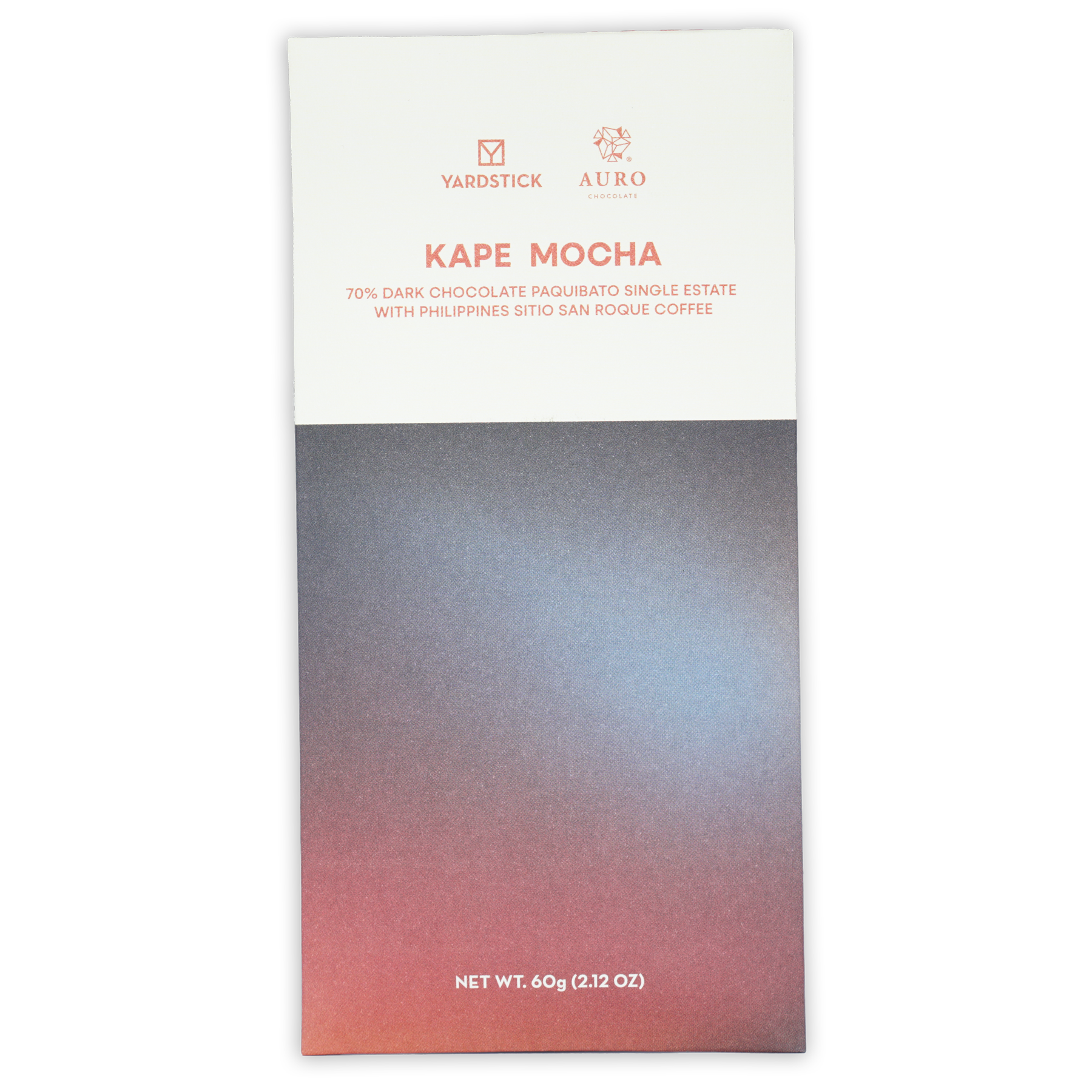 Premium Auro Kape Mocha Dark Chocolate 70% Cocoa (Limited Edition) - Perfect for Gifts, Desserts & Coffee Pairing