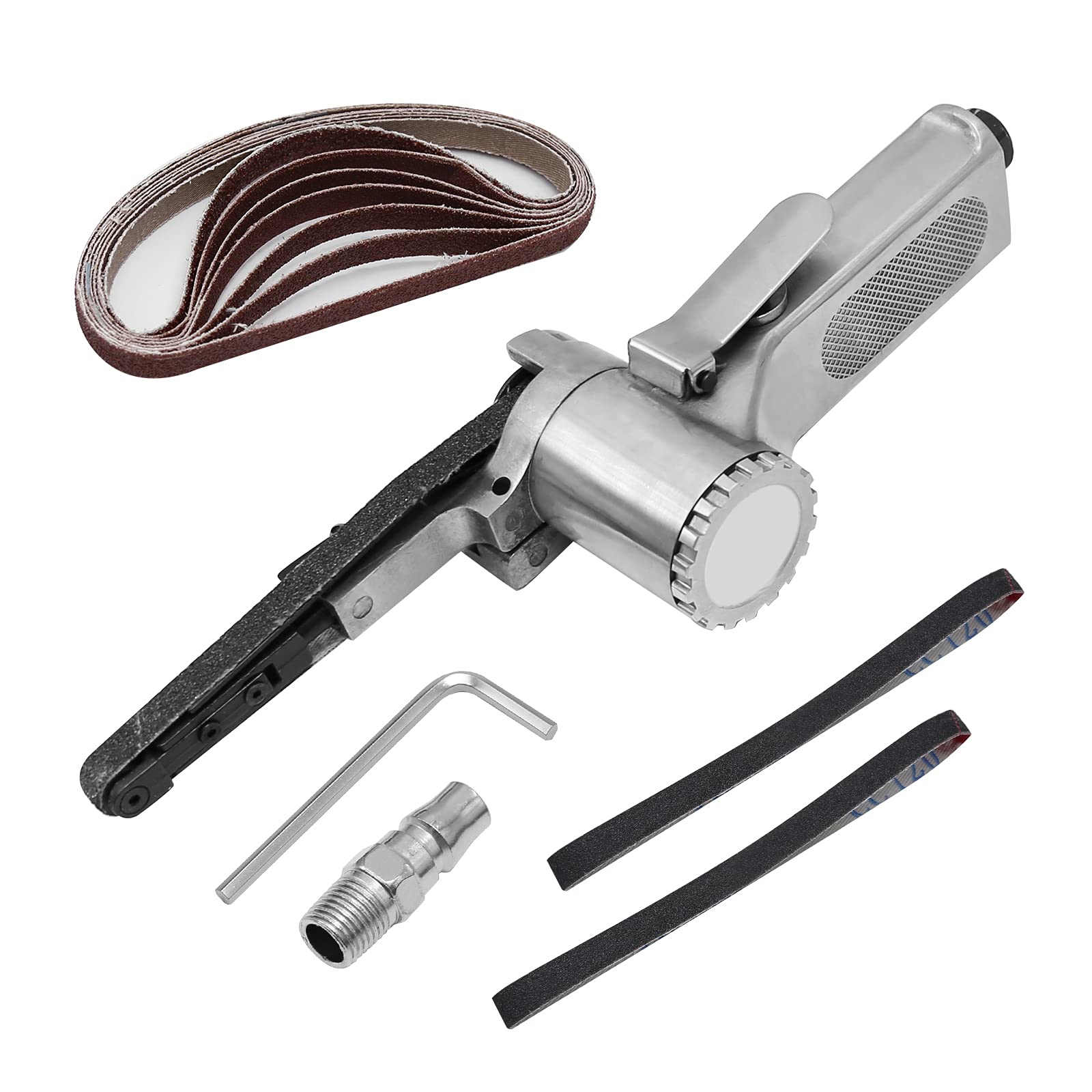 Mini Air-Powered Belt Sander - 3/8