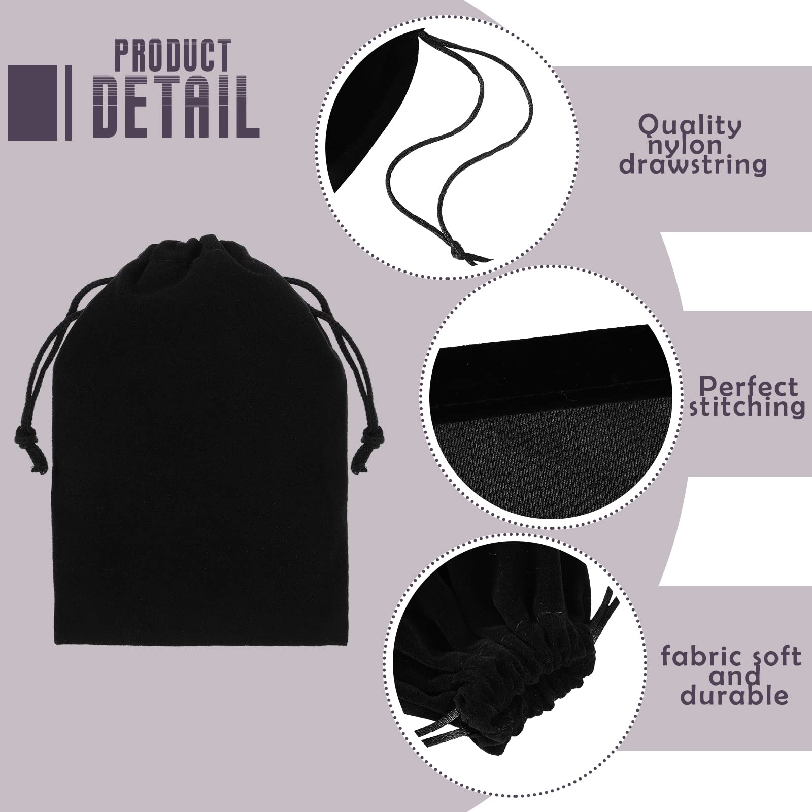 15 Pcs Microfiber Drawstring Storage Bags - Waterproof Adult Toy Organizer, Camping Gear Sack, Travel Accessory Pouch (Mixed Sizes) - Perfect for Home Organization, Outdoor Adventures & Discreet Storage