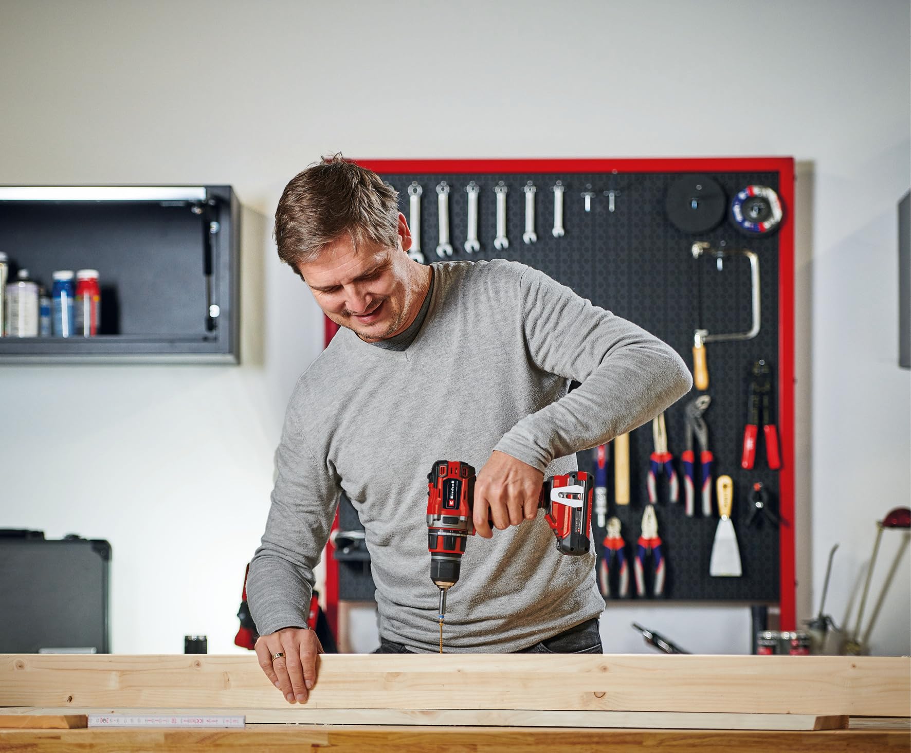Einhell TE-CD 18/50 Li BL Cordless Drill/Driver - 18V, 50Nm Max Torque, 13mm Chuck, 2-Speed Gearbox (Battery & Charger Not Included) - Perfect for DIY Projects, Home Repairs & Professional Construction Work
