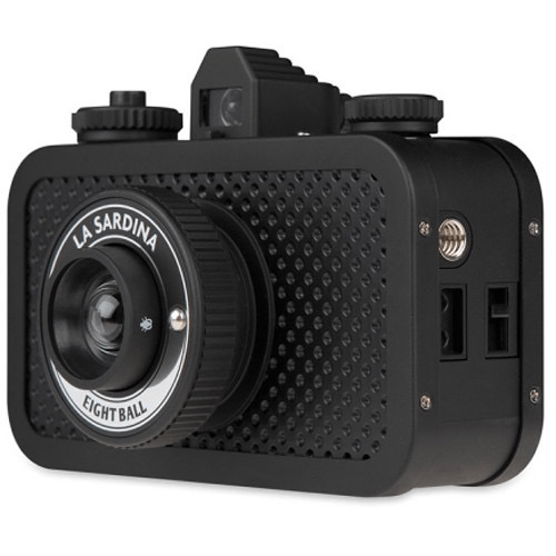Lomography La Sardina 8Ball 35mm Film Camera - Vintage Style Point & Shoot for Creative Photography, Travel & Street Shooting