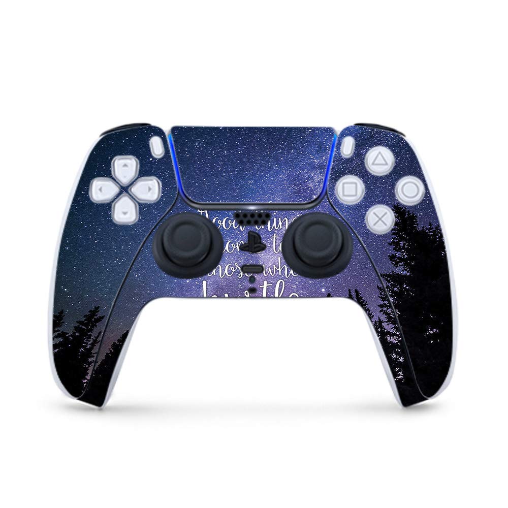 MightySkins PS5 Controller Skin - Hustle Design | Protective Vinyl Decal Wrap for PlayStation 5 | Durable, Easy to Apply & Removable | Made in USA | Perfect for Gaming, Customization & Protection