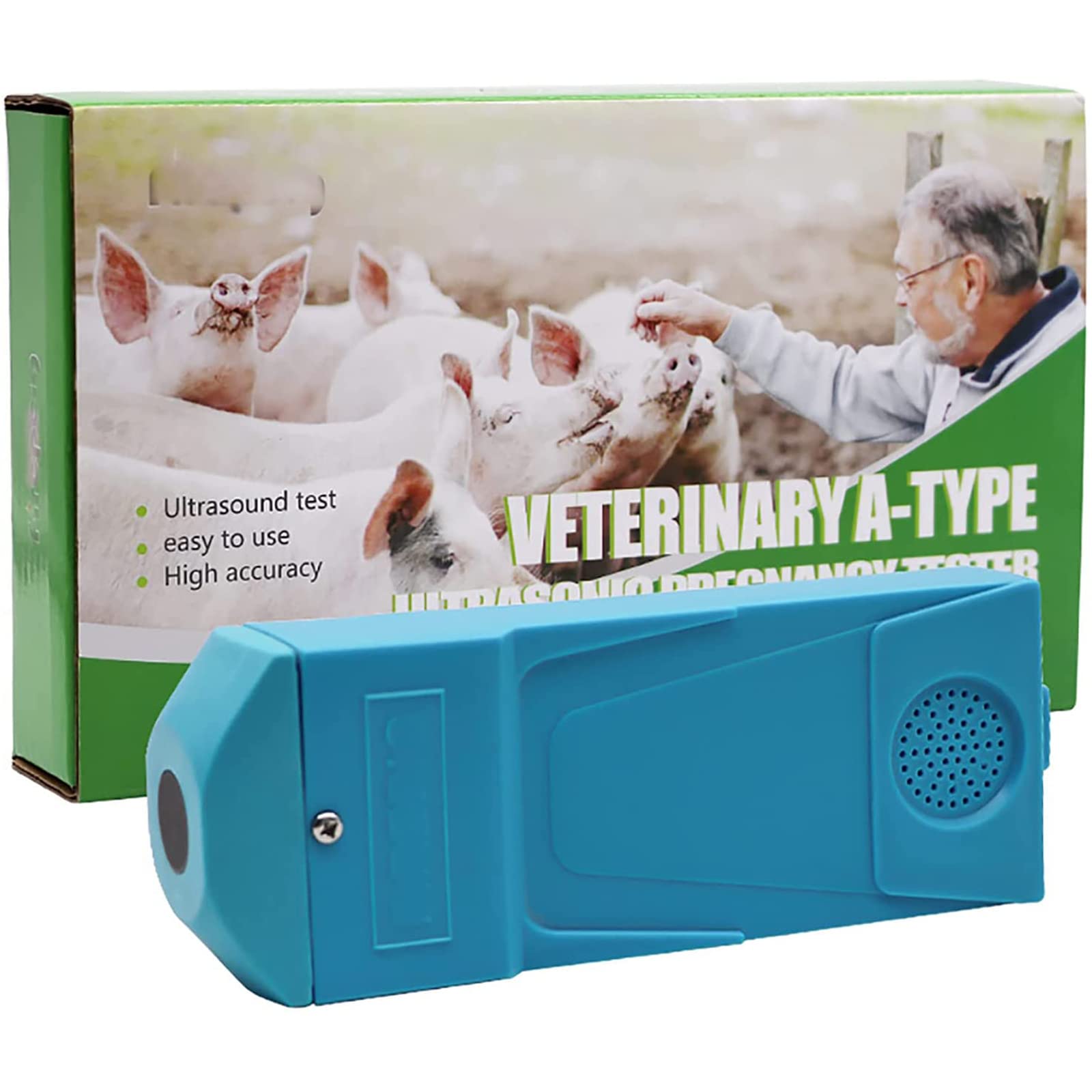 Pig Sheep Ultrasound Pregnancy Tester - Veterinary Animal Pregnancy Scanner for Sow, Farm Livestock - Accurate Fetal Detection for Breeding & Farm Management (Ideal for Swine, Sheep & Goat Farmers)