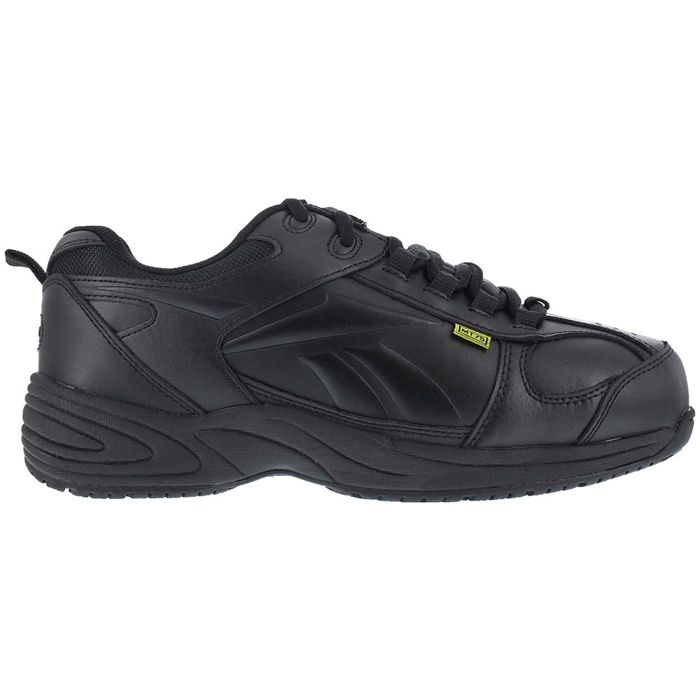 Reebok Women's Centose Electrical Met Guard Composite Toe Work Safety Shoes - Black | OSHA Approved for Construction, Warehouse & Industrial Work