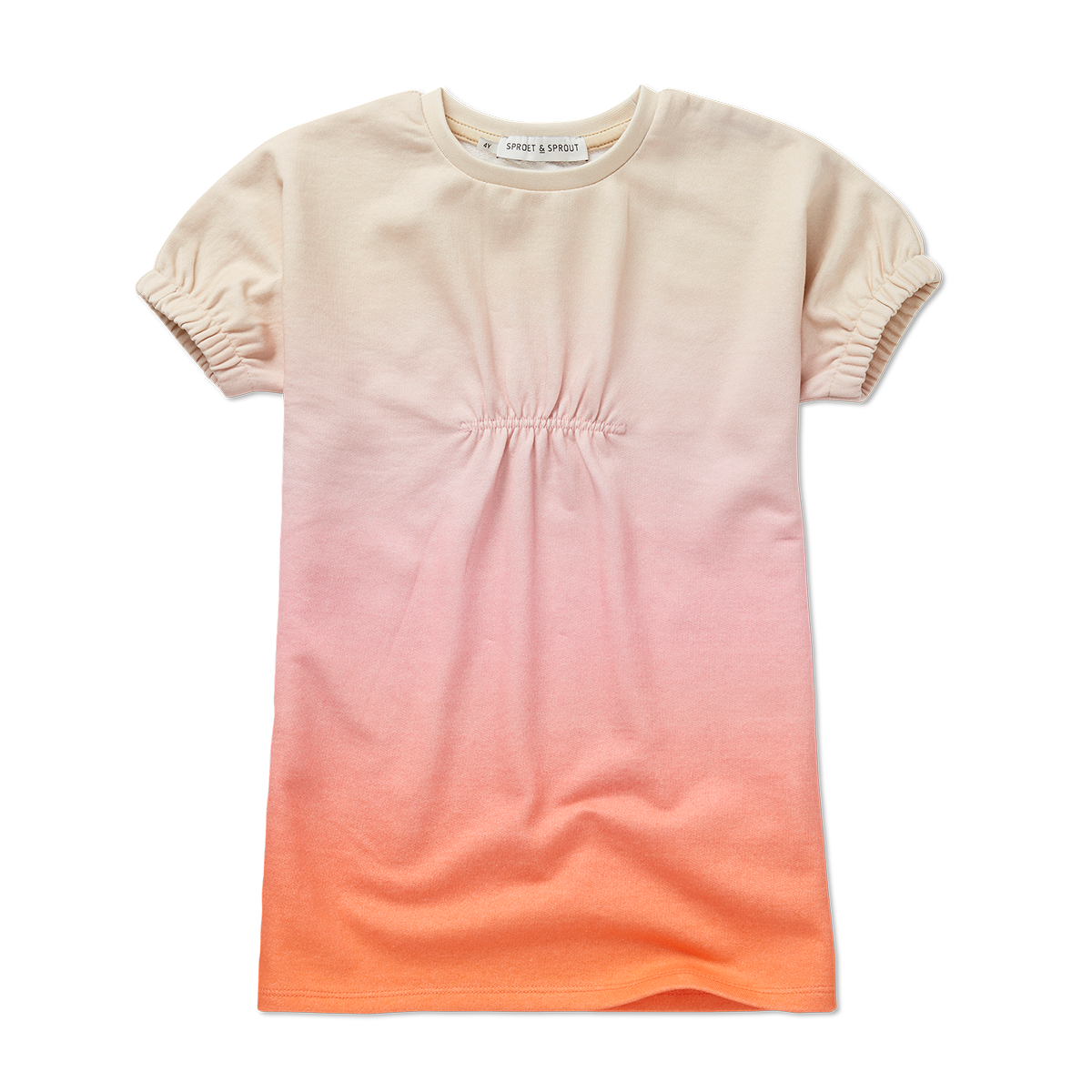 Sproet & Sprout Rainbow Smock Dress for Girls - Cute & Comfortable Cotton Play Dress for Toddler, Kids & Baby - Perfect for Playdates, Birthday Parties & Everyday Wear