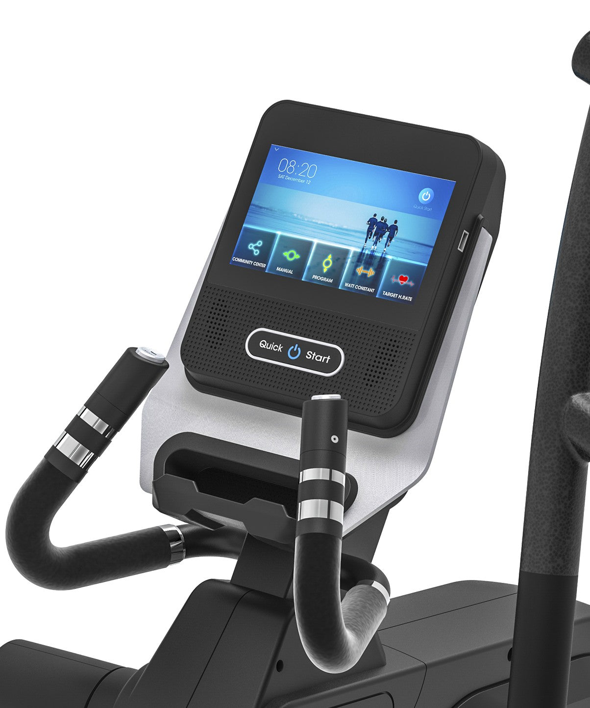 E350 Elliptical Trainer Machine - Low Impact Cardio Exercise Equipment for Home Gym - Perfect for Weight Loss & Full Body Workout