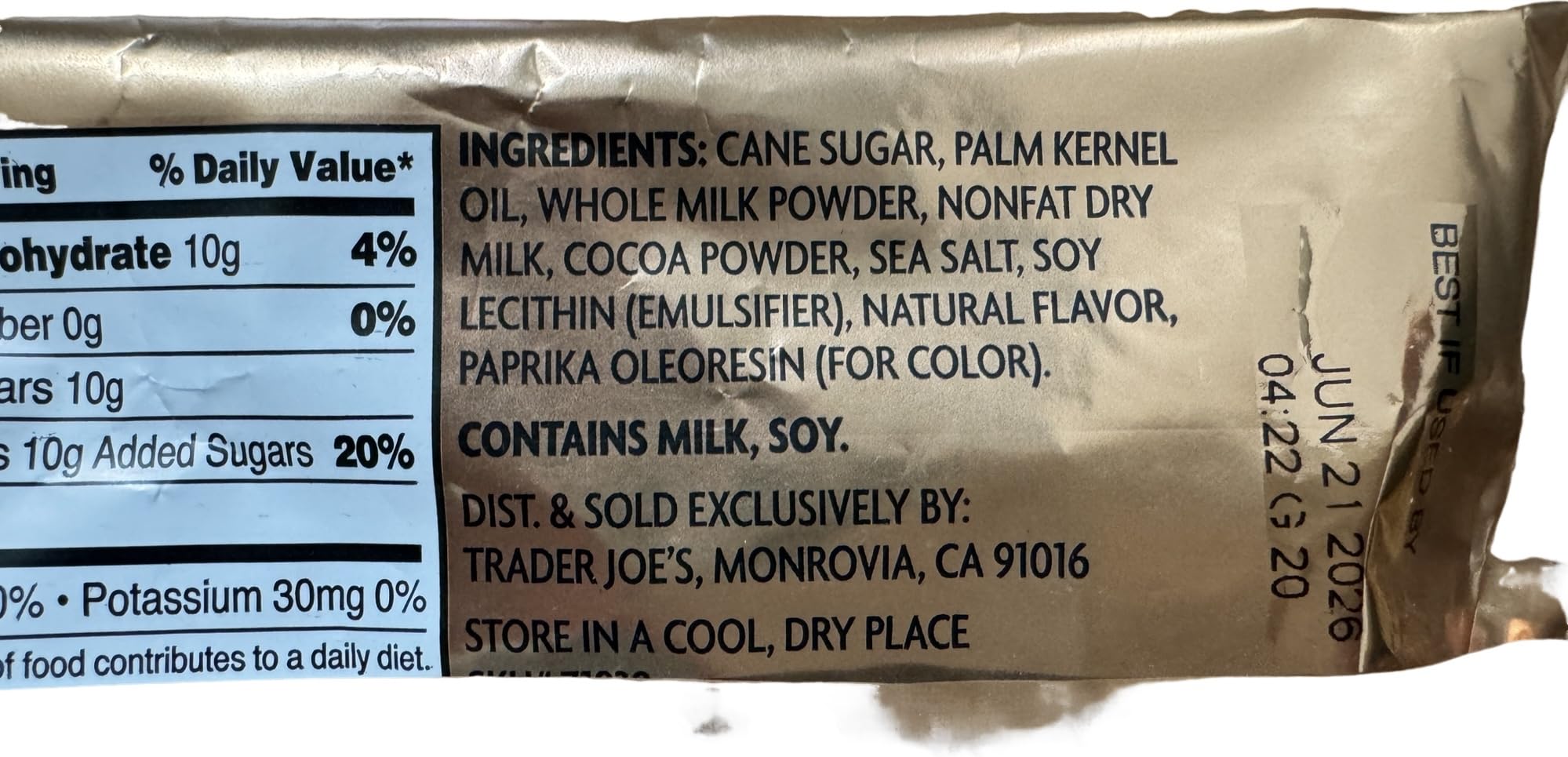 Trader Joe's Gluten Free Caramel Sea Salt Baking Chips - 10 oz Bag | Perfect for Cookies, Brownies & Dessert Toppings | Dairy Free Snack for Baking Enthusiasts