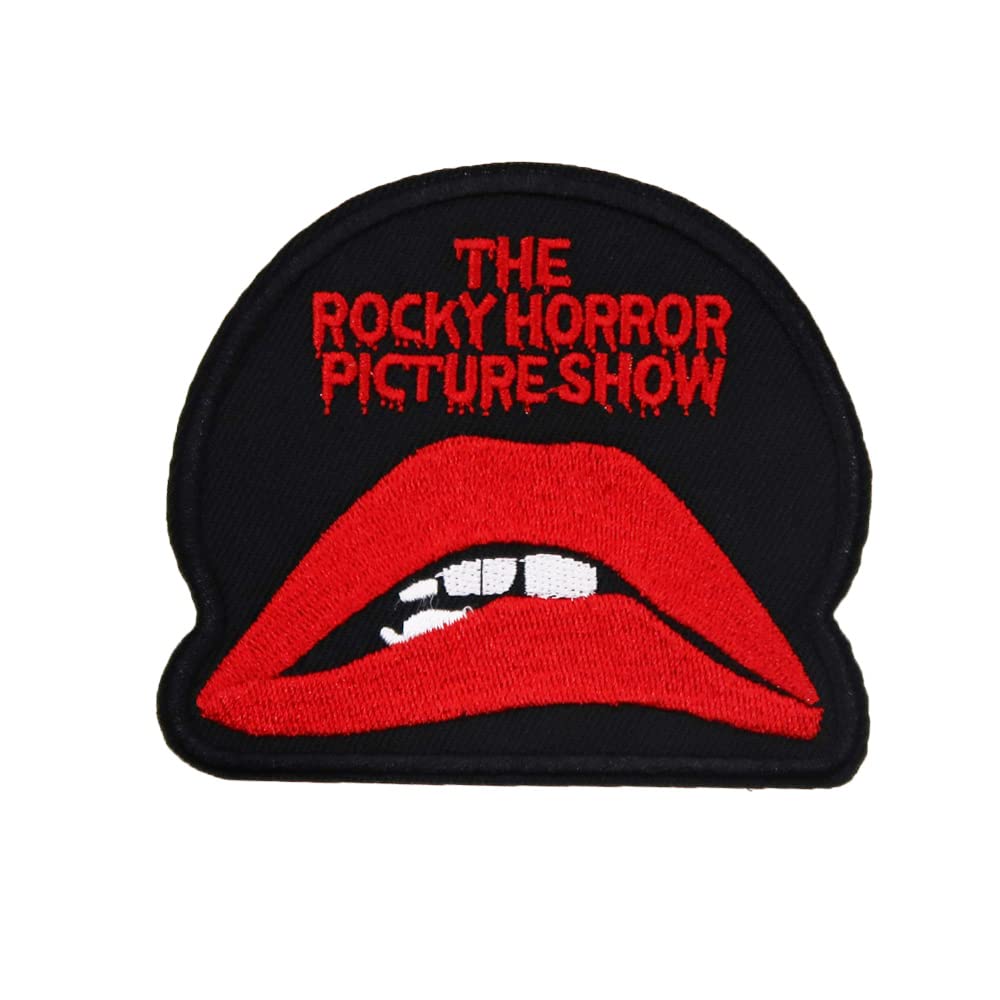 The Rocky Horror Picture Show Embroidered Iron On Patch - DIY Costume & Jacket Embellishment for Halloween & Cosplay