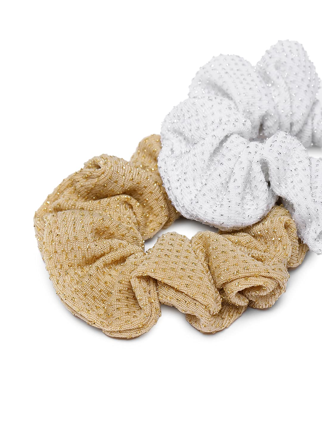 6 Pcs Satin Silk Scrunchies Hair Bands for Women - Soft Hair Ties & Stylish Hair Accessories for Workouts, Yoga, and Everyday Use