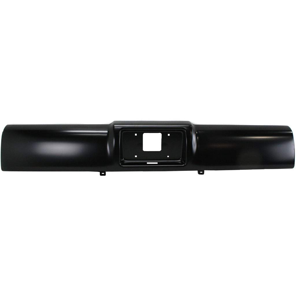 Chevy K1500 K2500 Suburban Roll Pan Rear Bumper Replacement 1992-1999 - DOT/SAE Compliant License Plate & Light Kit Included - Perfect for Truck Customization & Off-Road Upgrades