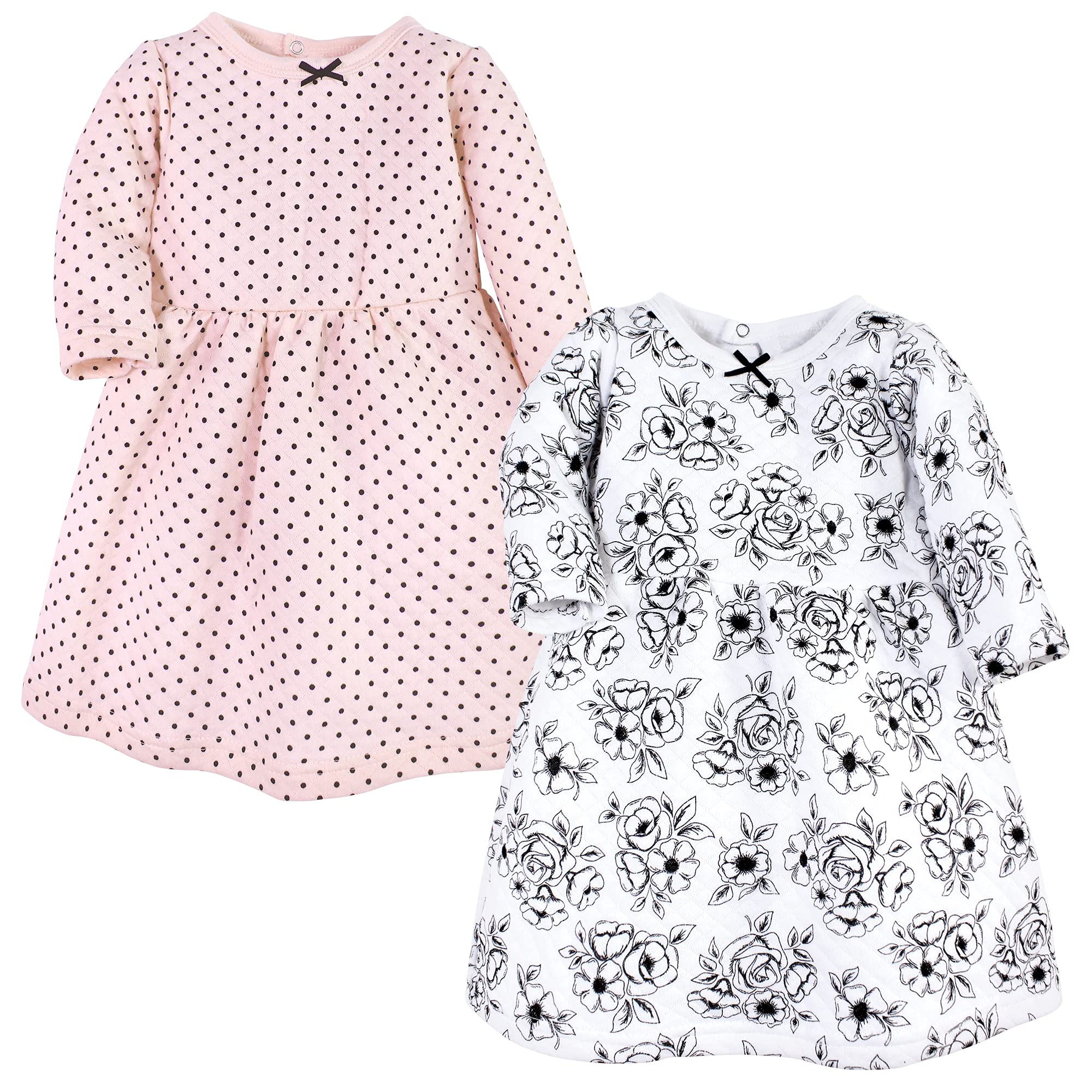 Hudson Baby Girls Cotton Dresses for Play & Party