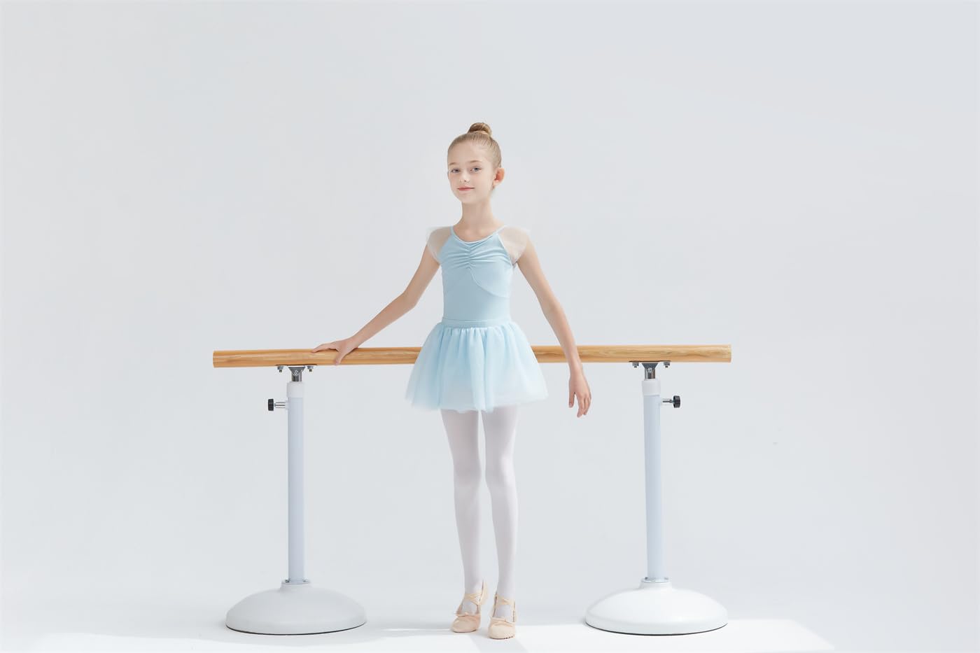 Girls Ballet Leotard with Skirt - Toddler to Big Kid Dancewear for Ballet Class & Recital (2T-12 Years)