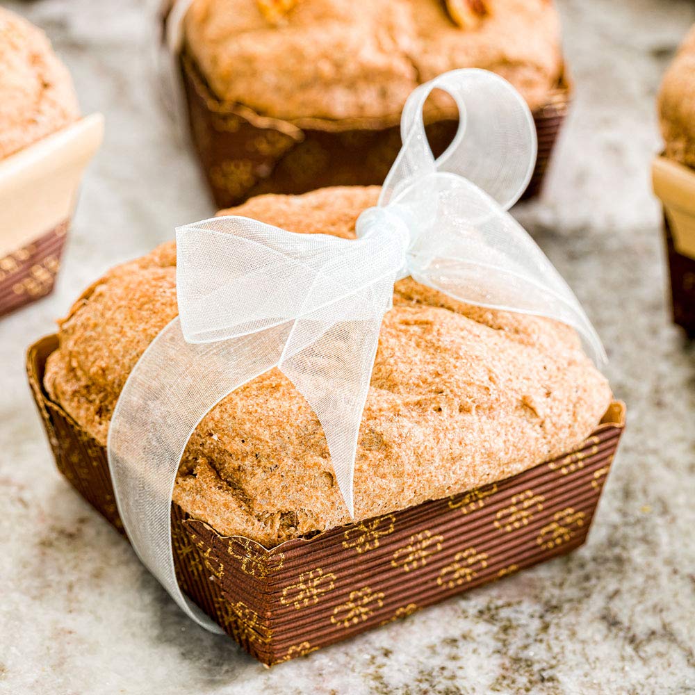 Restaurantware Panificio Premium 4 Ounce Kraft Square Baking Cups - 200 Count Greaseproof Rippled Paper Liners for Muffins, Cupcakes & Mini Snacks | Eco-Friendly Disposable Baking Supplies for Home Bakeries, Cafes & Party Desserts
