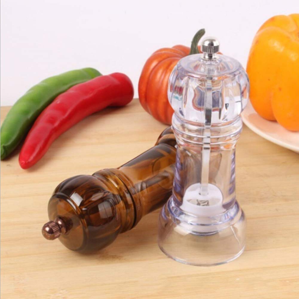 Premium Manual Salt & Spice Grinder - Adjustable Kitchen Seasoning Mill for Salt, Cumin & Pepper - Perfect for Home Cooking & Restaurant Use