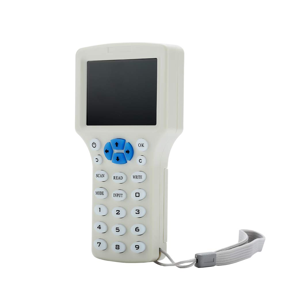Portable RFID Card Copier Duplicator - Multi-Frequency ID/IC Card Cloner for Access Control, Parking, Time Tracking - Compatible with Elevator Cards & Security Systems (Ideal for Office Buildings, Hotels, and Gated Communities)