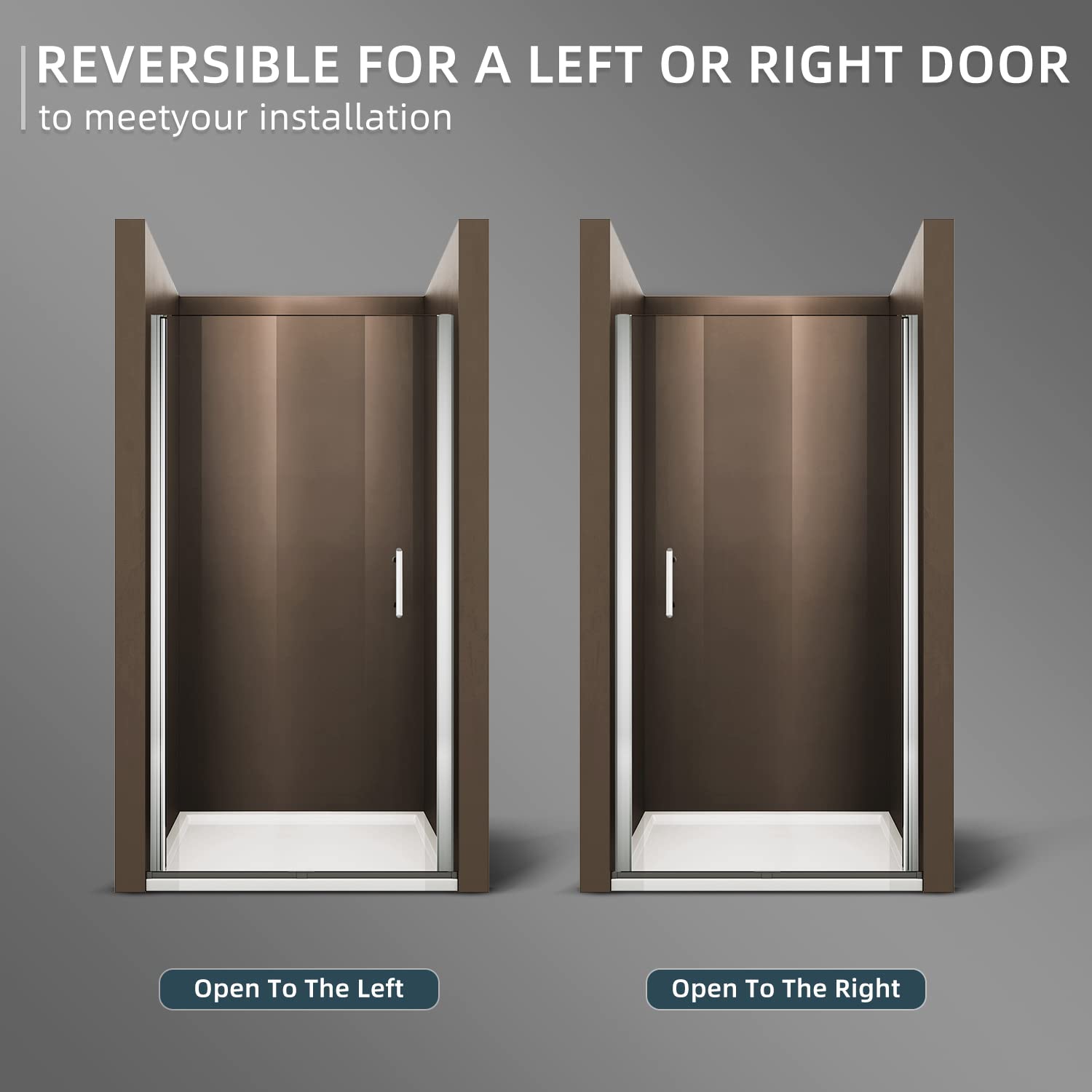 **SUNNY SHOWER Adjustable 29.5-31 in. W x 72 in. H Frameless Pivot Shower Door - Chrome Finish, Certified Clear Tempered Glass Shower Enclosure for Bathroom & Modern Home**    **优化后标题（符合SEO规范）:**   **SUNNY SHOWER Adjustable Frameless Pivot Shower Door - 29.5-31 in. Width x 72 in. Height, Chrome Finish, Certified Clear Tempered Glass - Perfect for Modern Bathroom & Spa-Like Shower Enclosure**    （注：原标题中的 