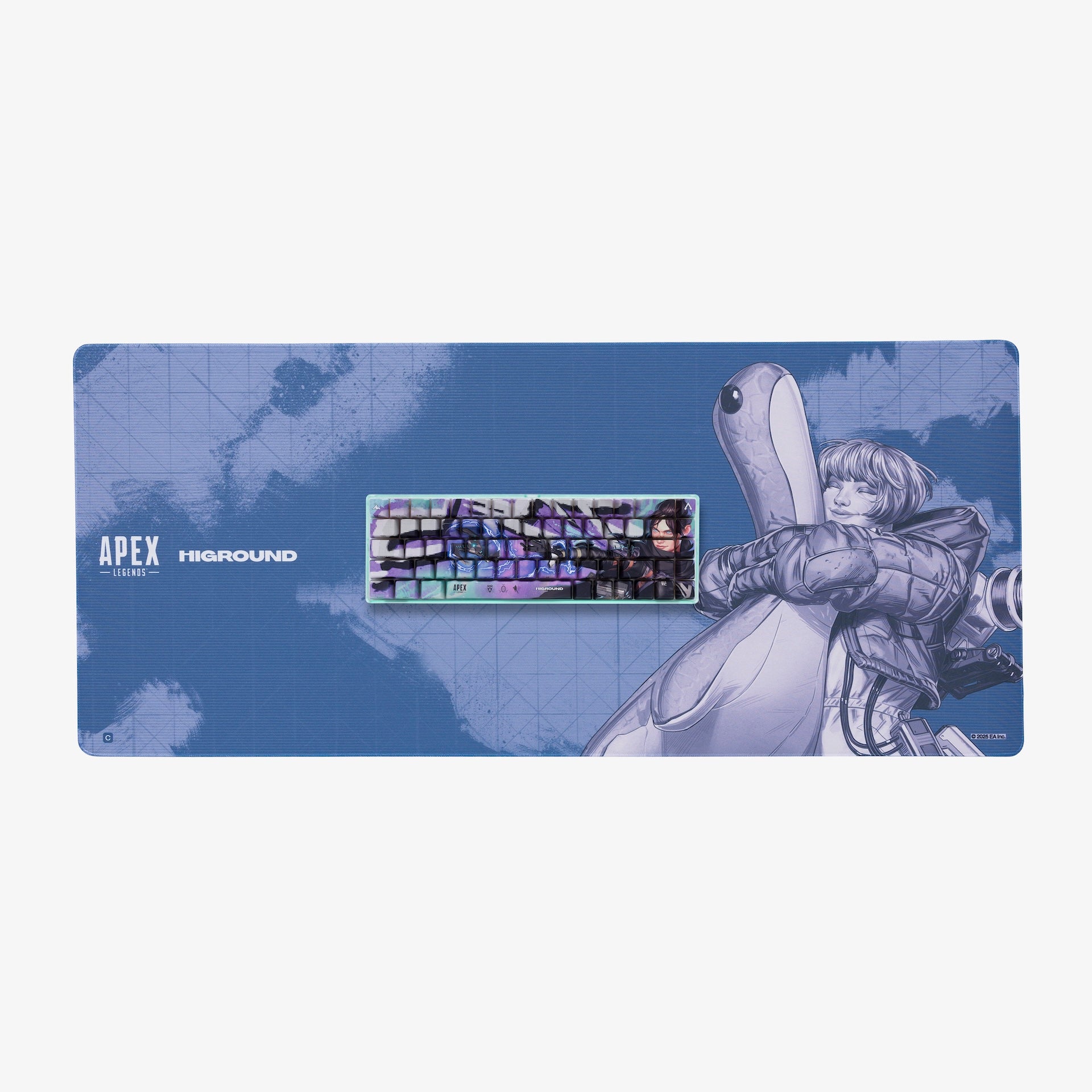 Apex Legends™ Higround XL Gaming Mousepad - Wattson Edition | Large Extended Mouse Mat for PC & Console Gamers | Perfect for FPS, MOBA & Esports Gaming