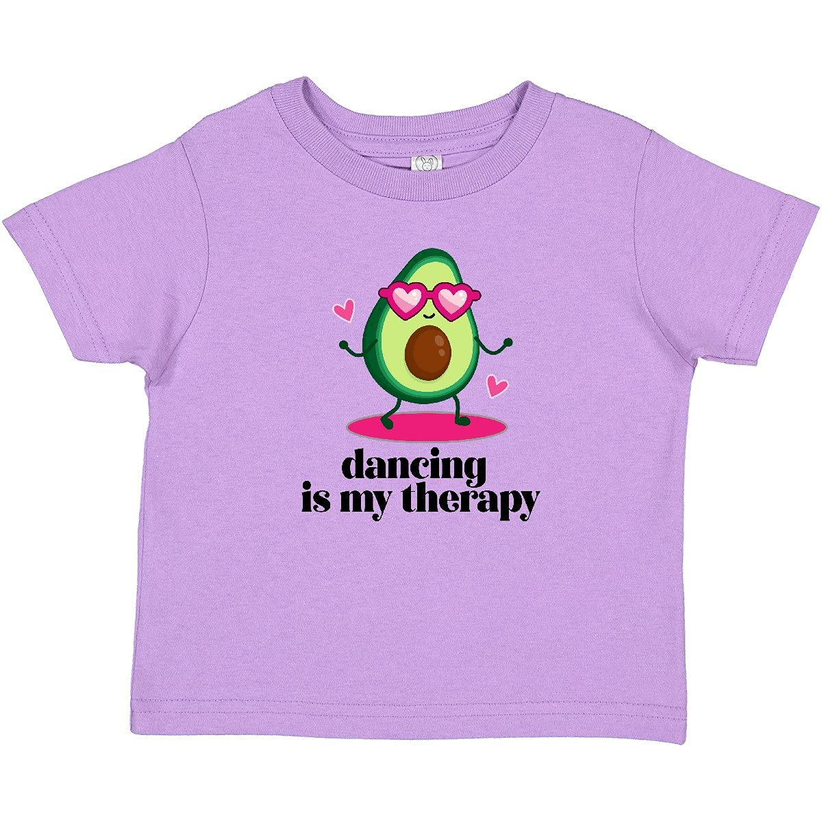 Inktastic 'Dancing is My Therapy' Funny Dance Baby T-Shirt - Cute Gift for Dancers, Dance Moms & Toddler Dance Classes
