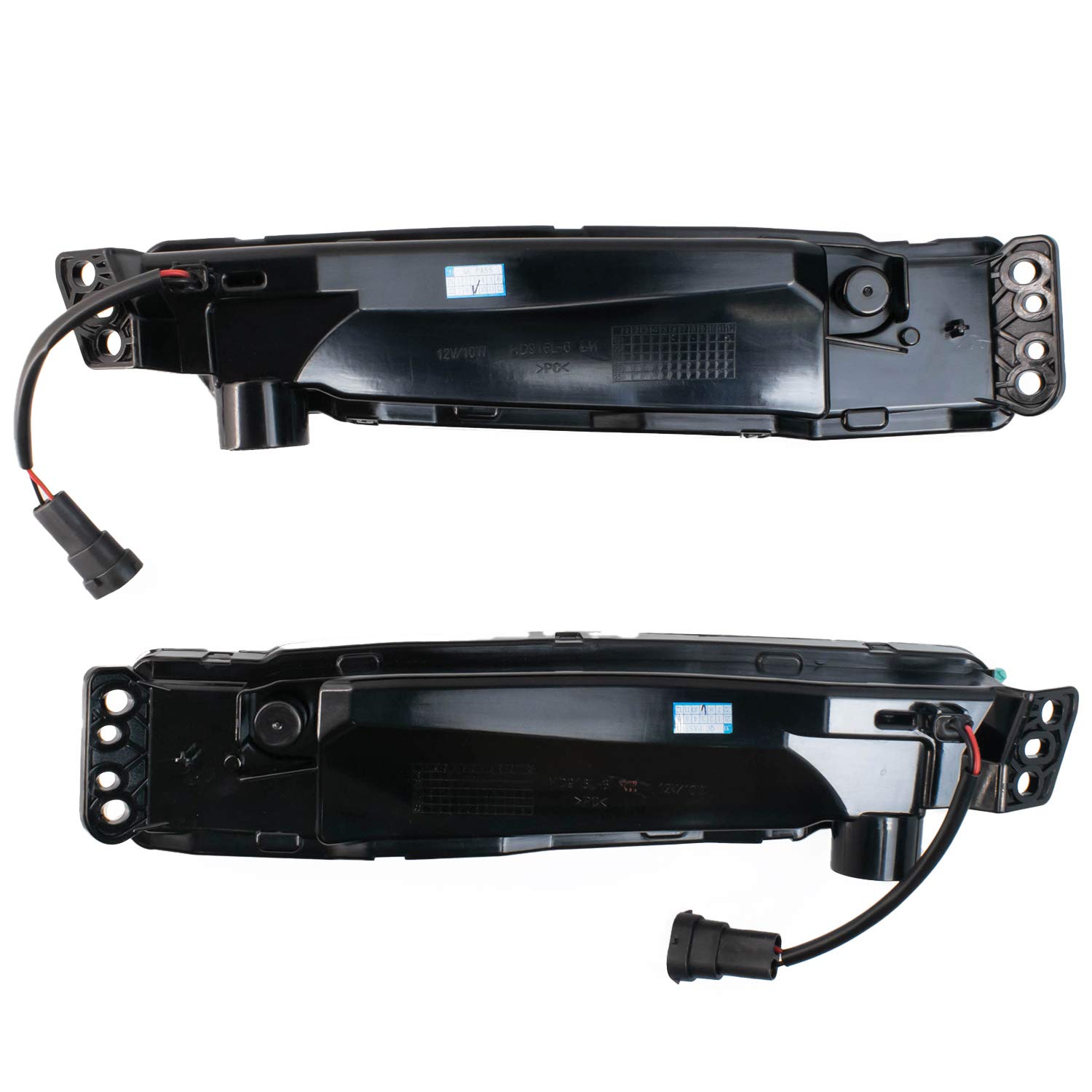 RP Remarkable Power LED Fog Lights for 2018-2020 Honda Accord Sedan - DRL Bumper Fog Lamps Bezel with 12V 7W LED Bulbs & Switch Kit (Driver & Passenger Side, FL7178) - Perfect for Night Driving and Foggy Conditions