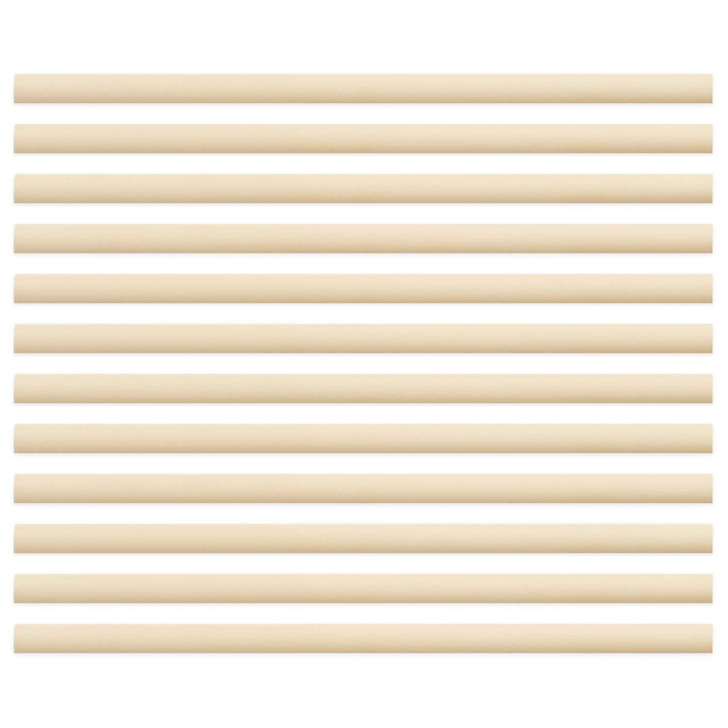 Questech Quarter Round Tile Trim 1/2 x 12 Inch - Decorative Jolly Tile Edge Trim for Shower, Kitchen Backsplash & Bathroom - Travertine Matte Finish - 12 Pack - Perfect for Waterproofing & Enhancing Tile Corners