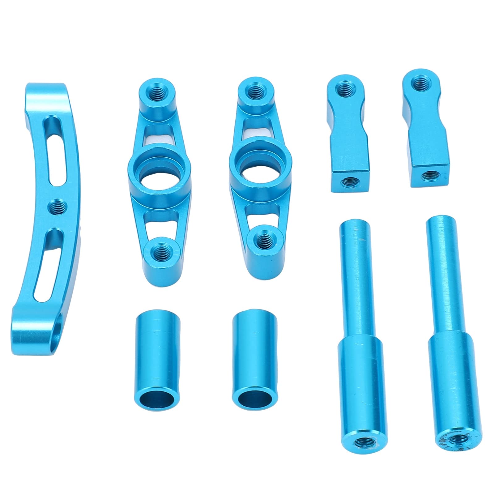 SPYMINNPOO RC Steering Group Kit - Aluminum Alloy Servo Mounts & Steering Parts for TT01 RC Car Upgrades | High-Performance Replacement Parts for Drifting, Racing & Off-Road RC Vehicles
