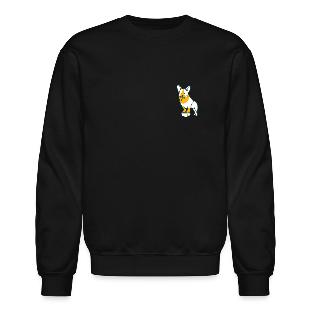 Puppy Love Crewneck Sweatshirt for Women & Men - Soft Cotton Pullover Hoodie with Cute Dog Design (Black, Navy, Charcoal) - Perfect for Casual Wear, Dog Lovers Gift & Cozy Outfits