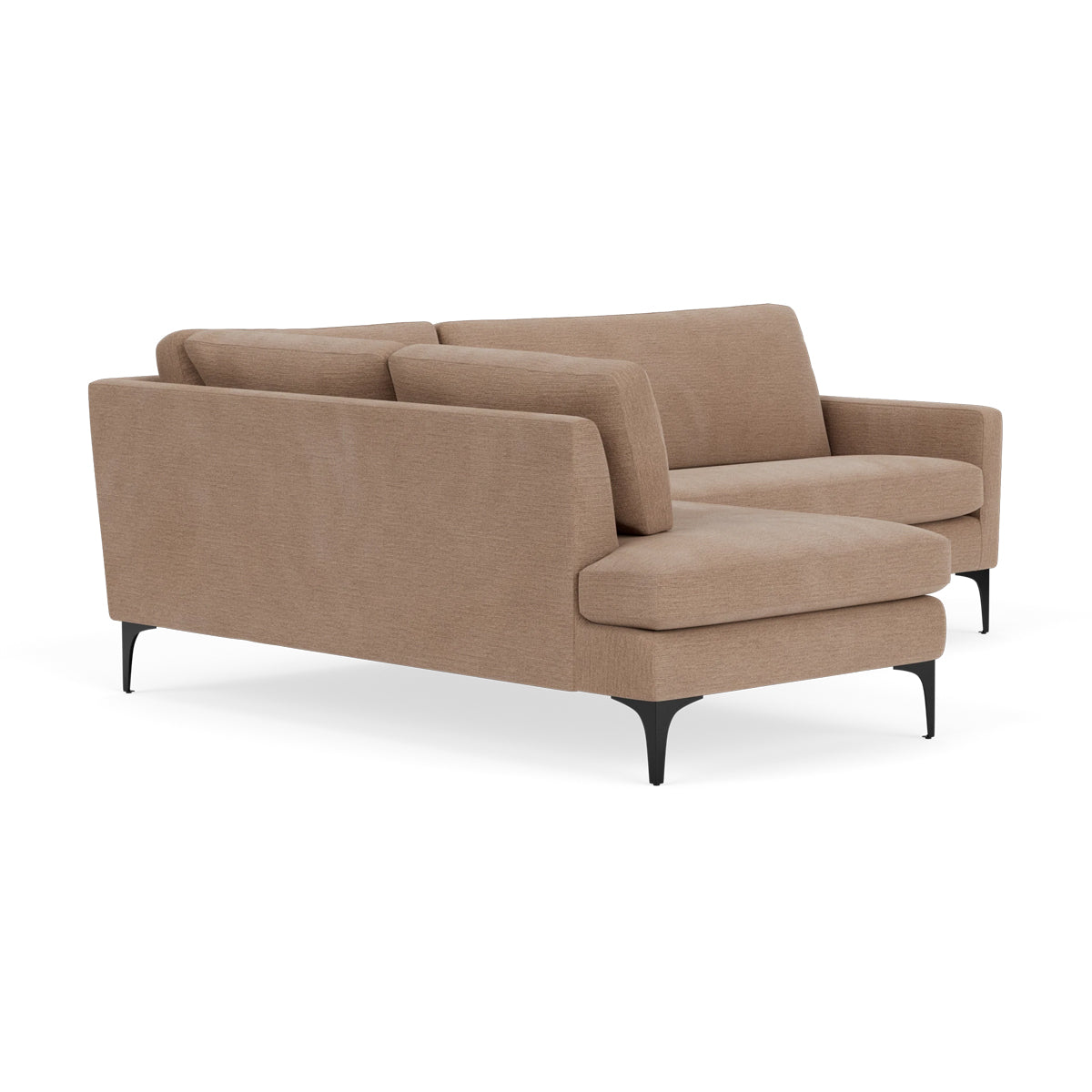 Astha Fabric Left Corner Sofa - Modern L-Shaped Sectional Couch for Living Room, Lounge & Small Spaces | Comfortable Home Furniture for Relaxing & Entertaining