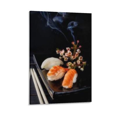 A Taste of Japan in Your Home: The Story Behind Our Japanese Sushi Canvas Art