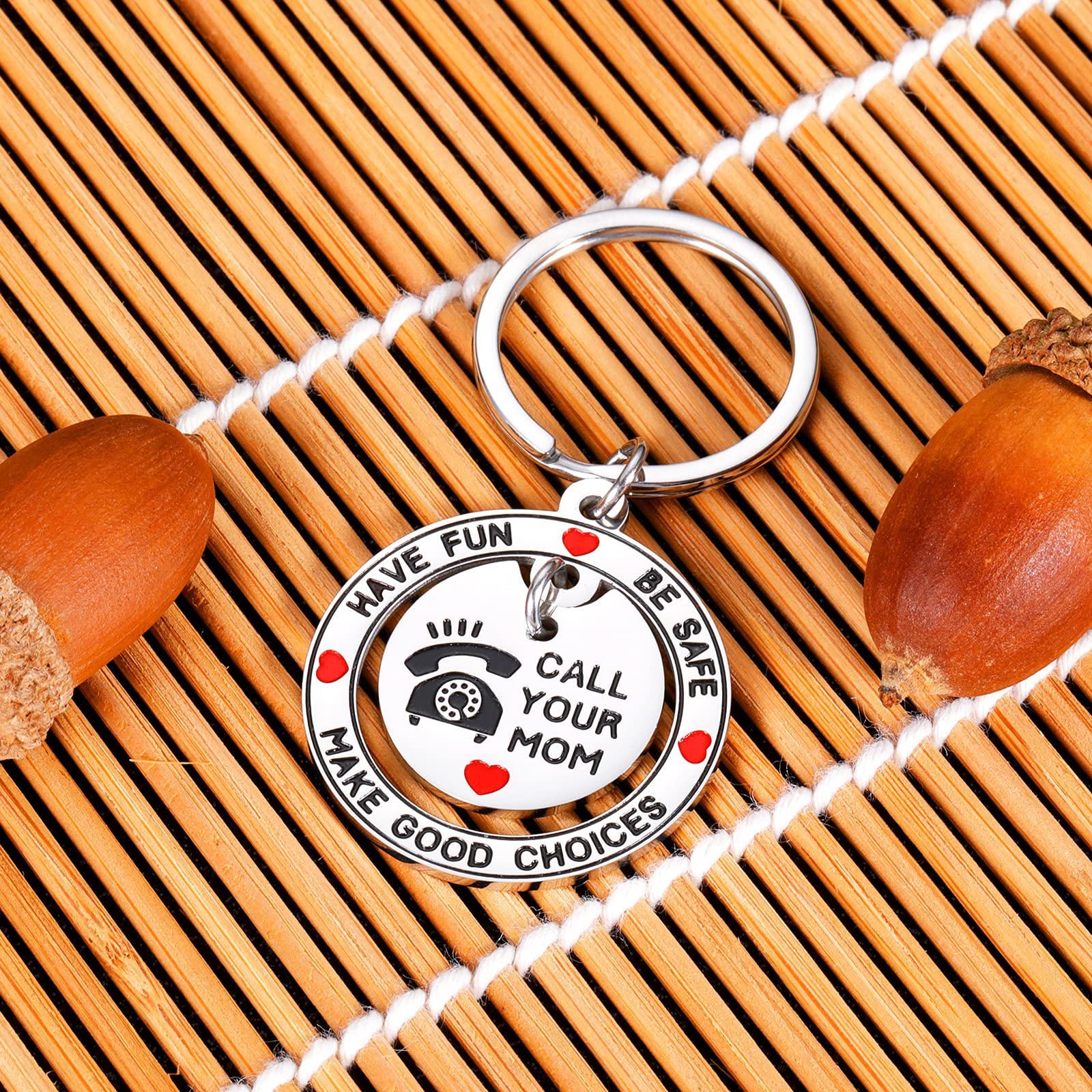 Valentines Day Gifts for Couple - Romantic Keychain Set for Women & Men - Funny Birthday Gifts for Daughter, Son, Mom & Dad - Graduation Gift Ideas for Him & Her - Perfect for Anniversaries, Weddings & Special Occasions
